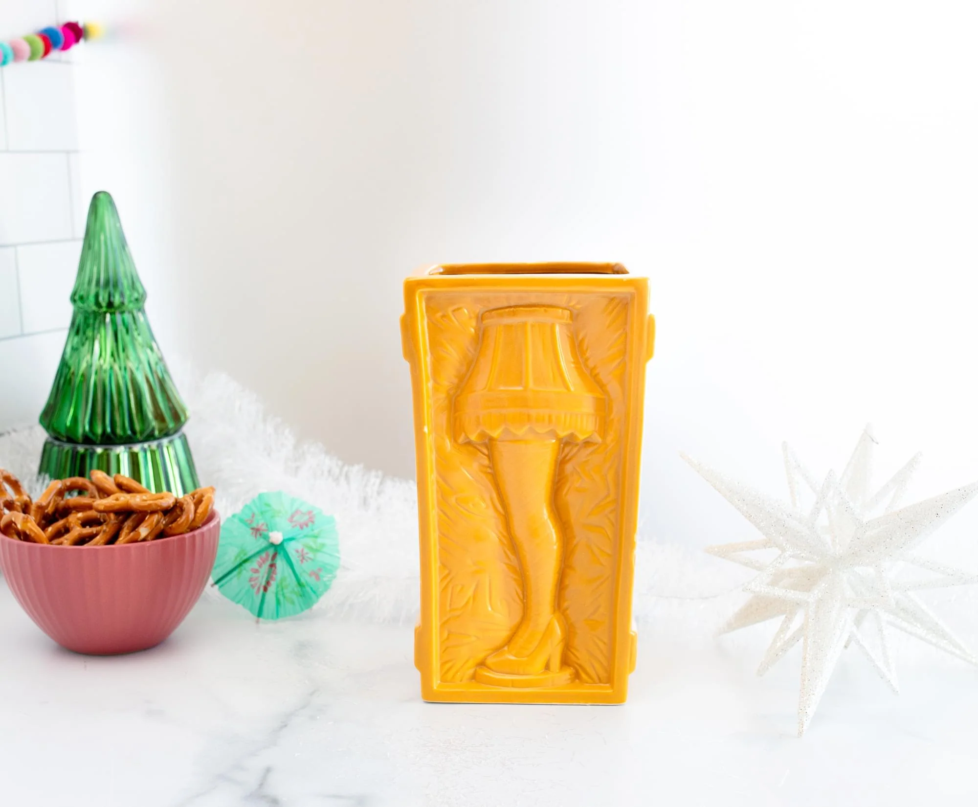 Geeki Tikis A Christmas Story Leg Lamp Ceramic Mug | Holds 30 Ounces - Image 9