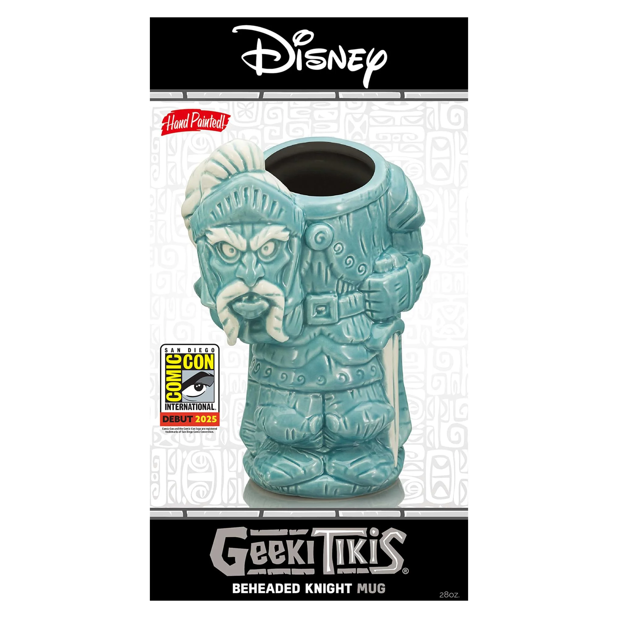 Geeki Tikis Disney The Haunted Mansion Beheaded Knight 28-Ounce Ceramic Mug - Image 2
