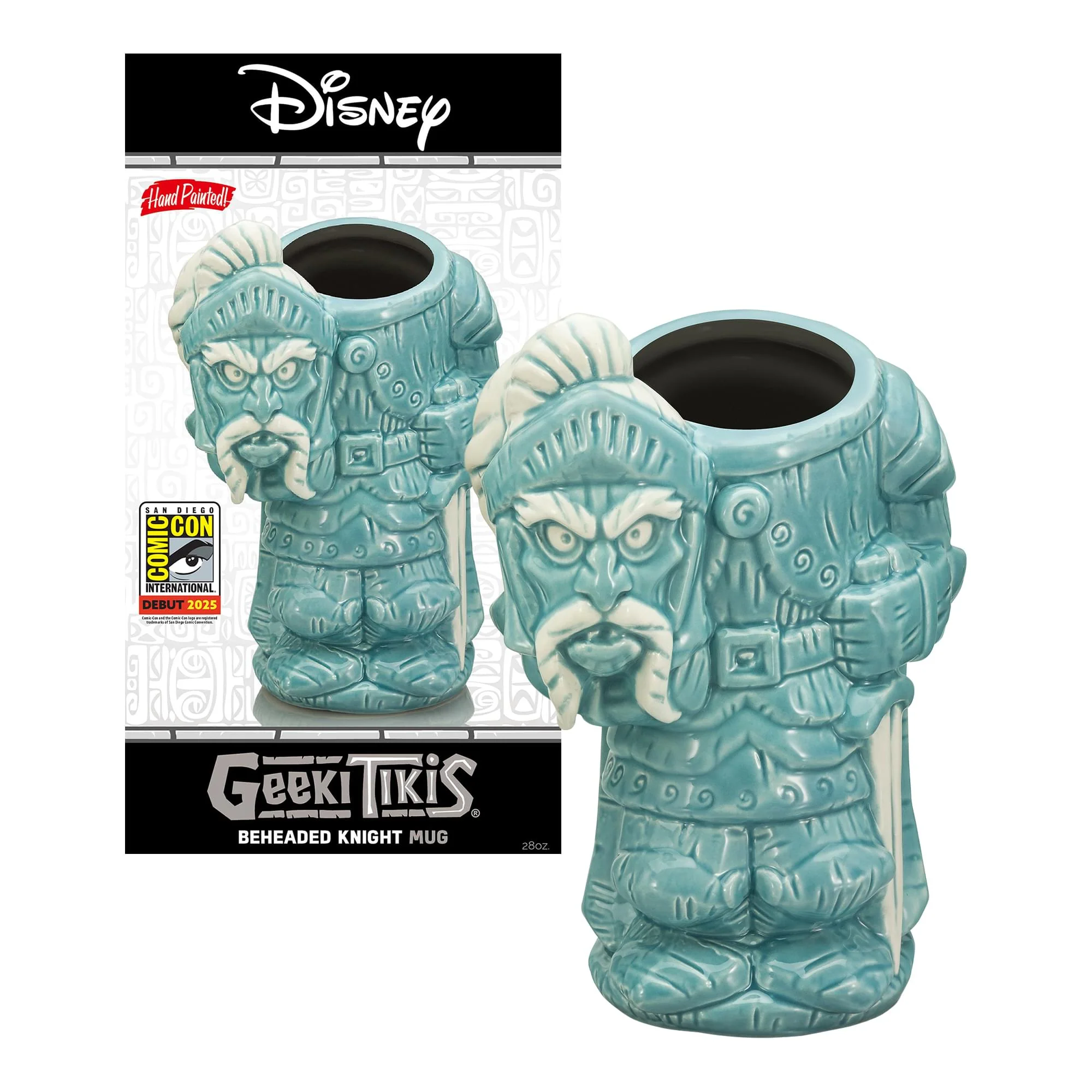 Geeki Tikis Disney The Haunted Mansion Beheaded Knight 28-Ounce Ceramic Mug - Image 5