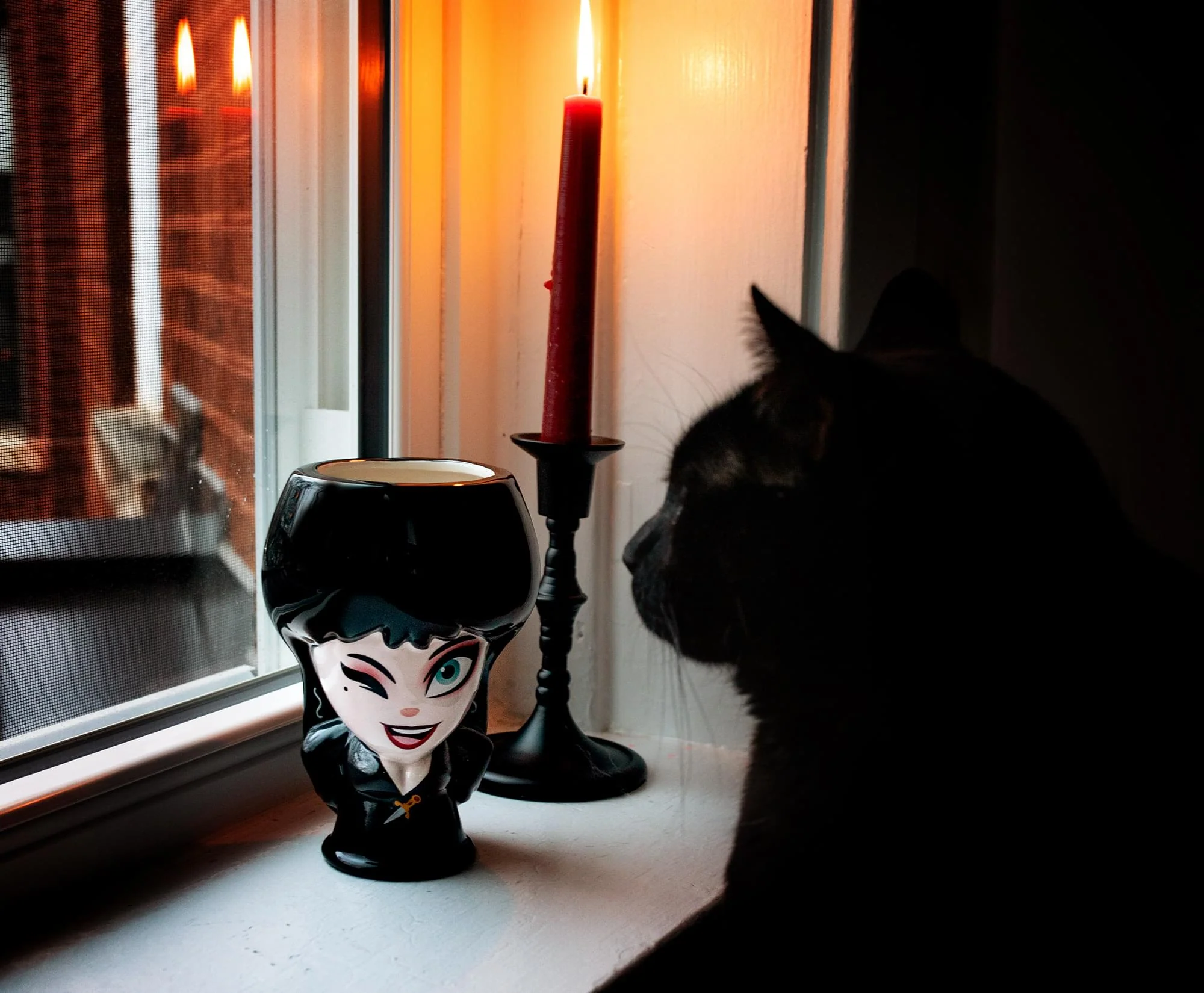Cupful of Cute Mistress of the Dark Elvira Ceramic Mug | Holds 18 Ounces - Image 10