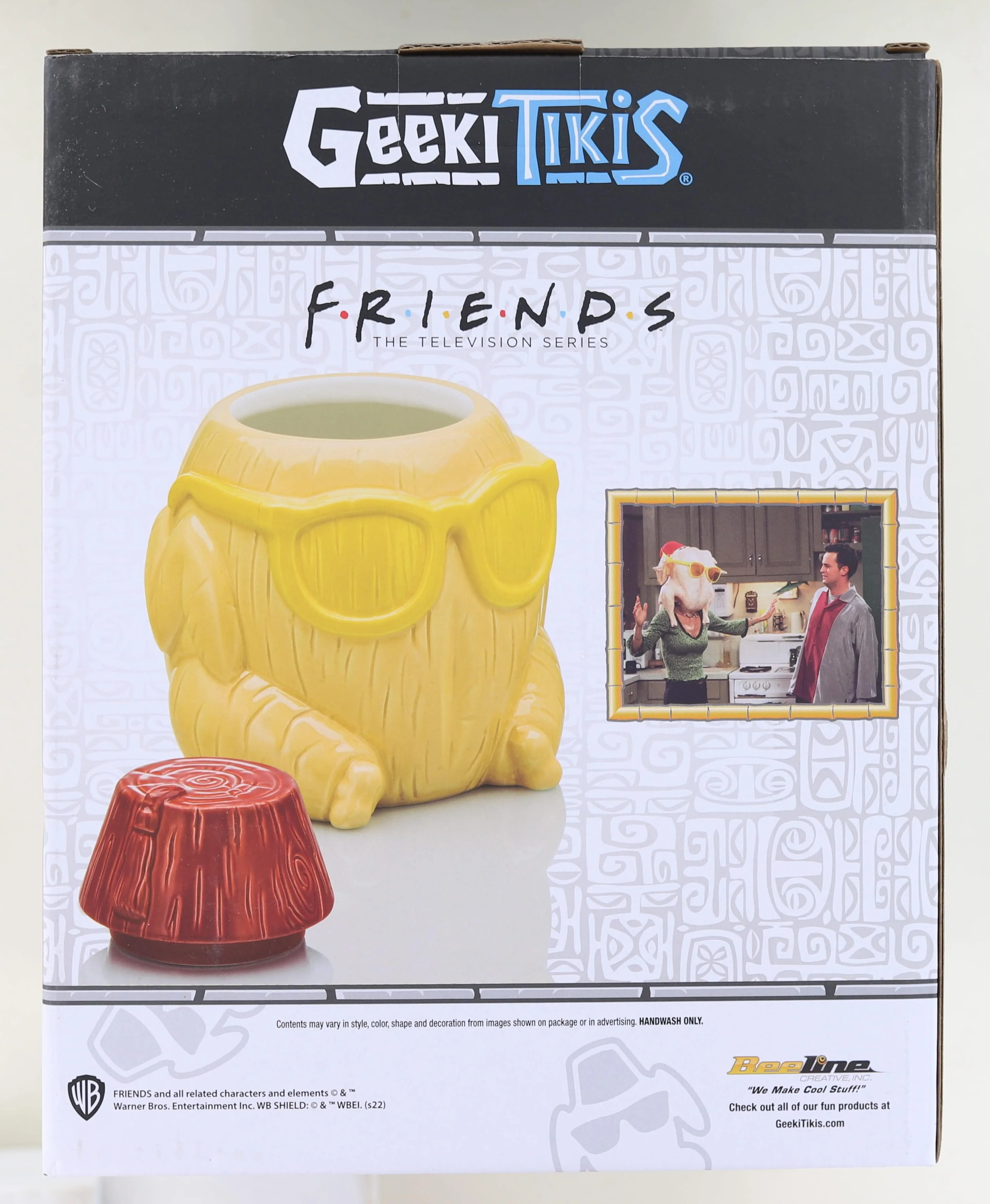 Geeki Tiki Friends Turkey With Fez 36oz Ceramic Mug - Image 4