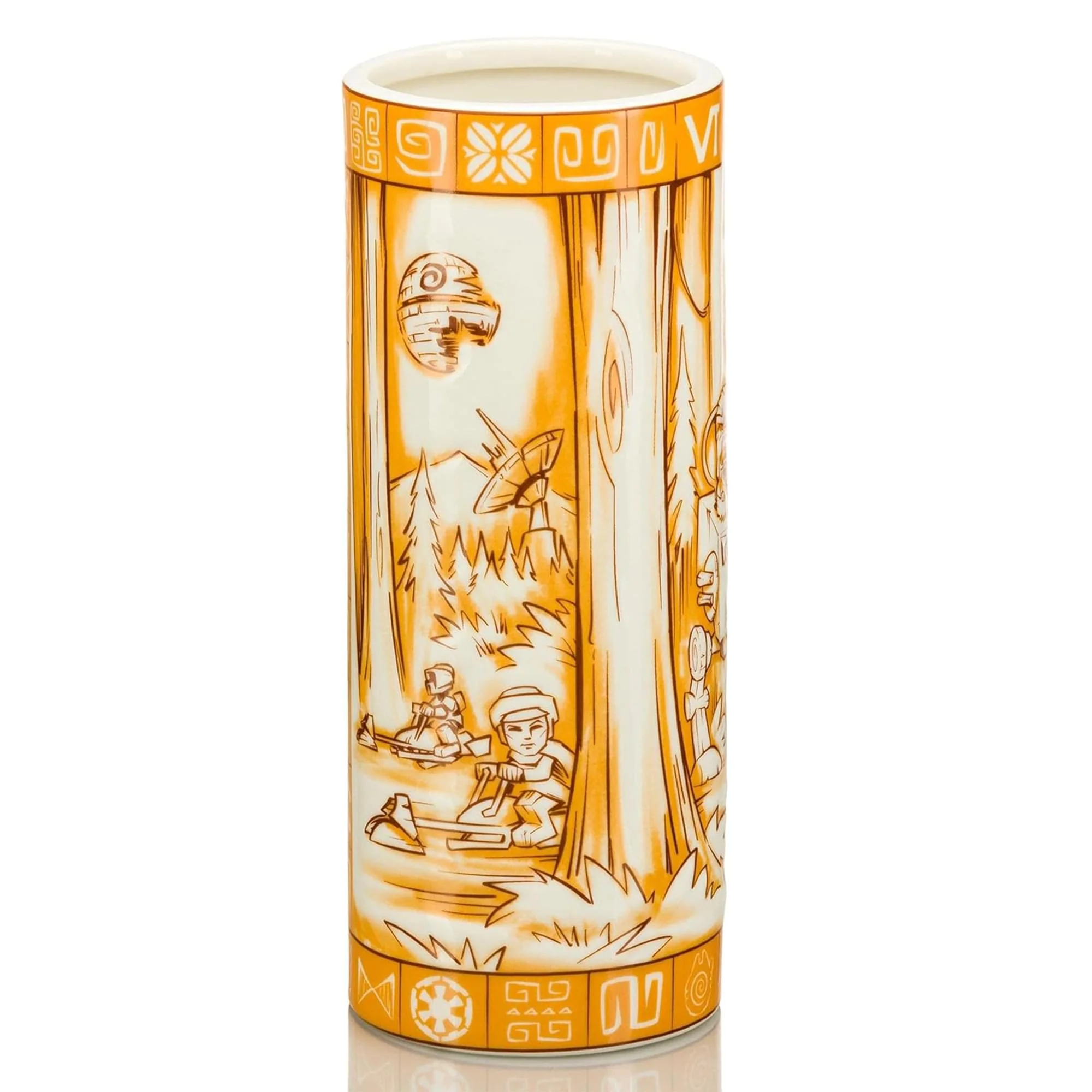 Geeki Tiki Star Wars Endor Scenic 24 Ounce Ceramic Tiki Mug - Image 4