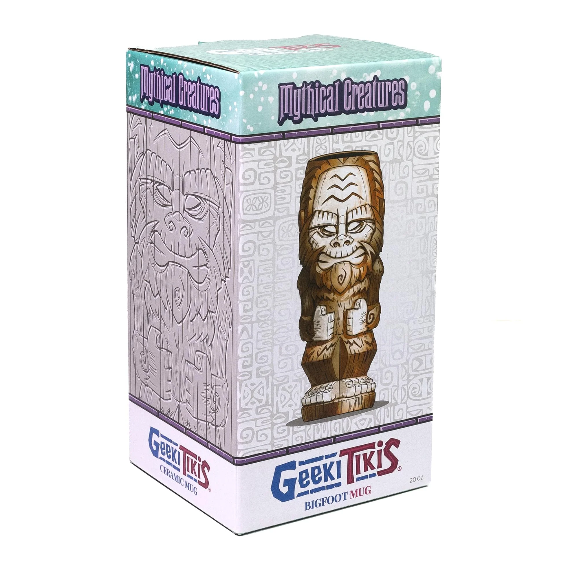 Geeki Tikis Bigfoot Ceramic Mug | Holds 16 Ounces - Image 2