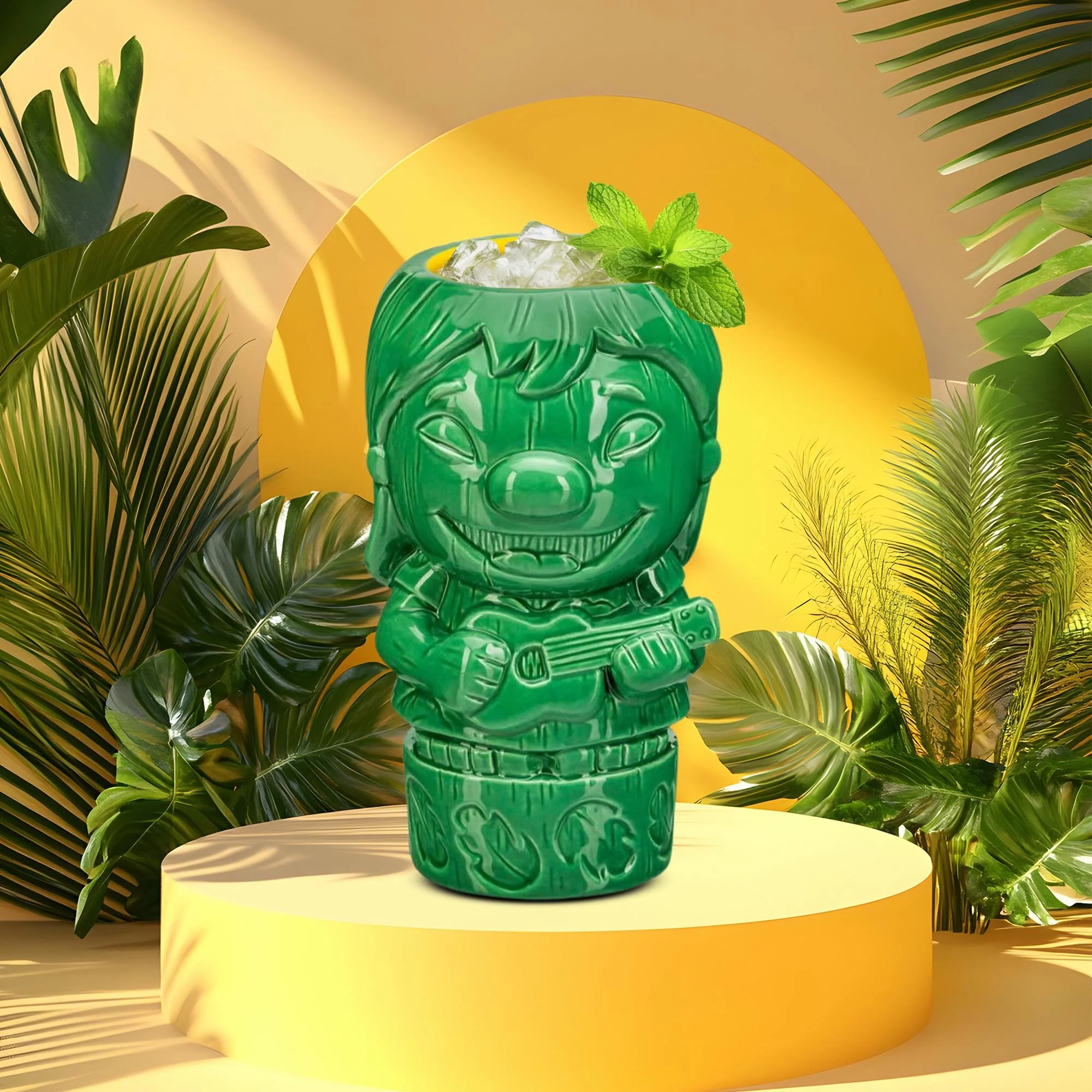 Geeki Tikis Disney Lilo & Stitch Ukulele Lilo Ceramic Mug | Holds 21 Ounces - Image 3