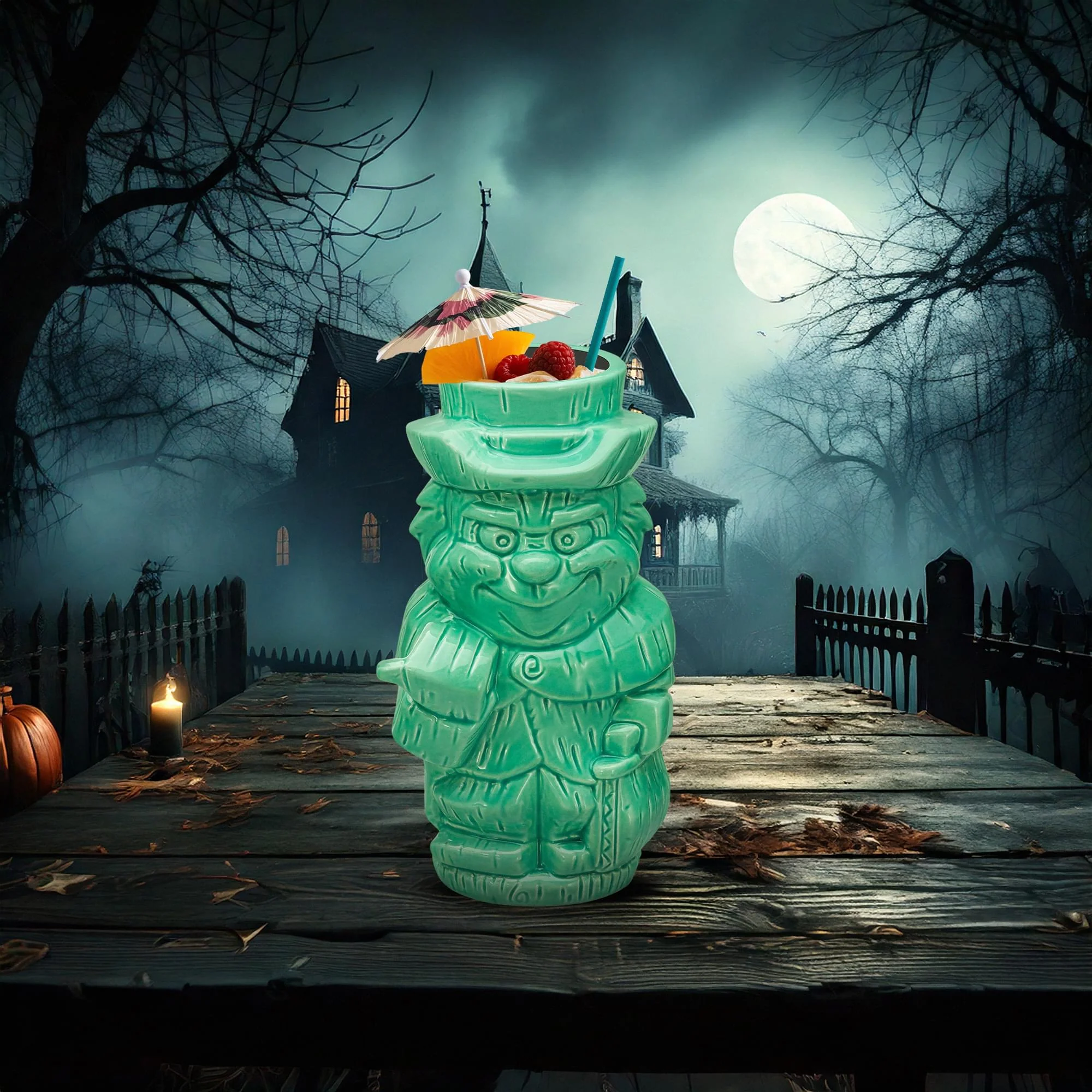 Geeki Tikis Disney The Haunted Mansion Phineas Ceramic Mug | Holds 16 Ounces - Image 2