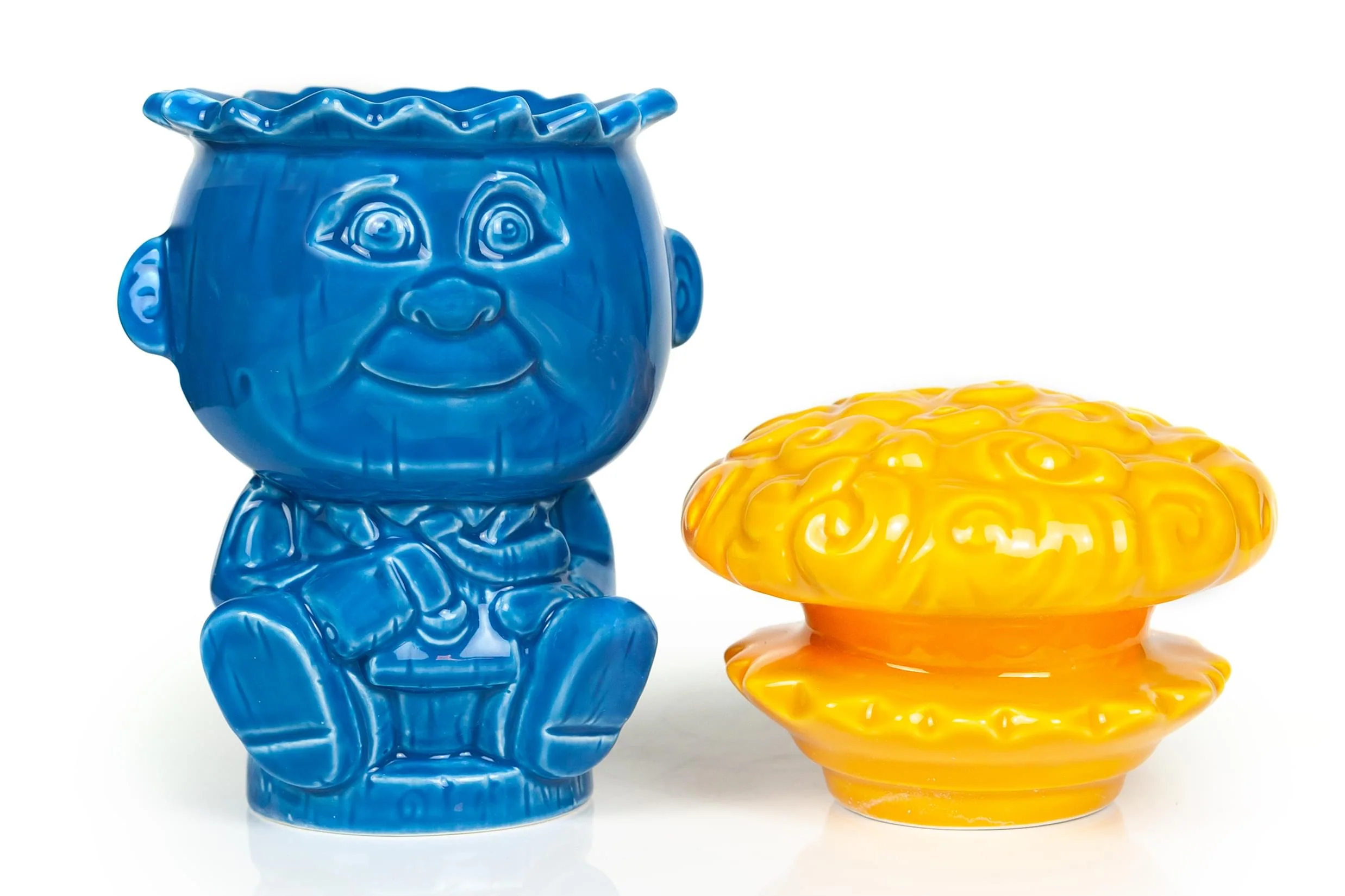 Geeki Tikis Garbage Pail Kids GPK Adam Bomb Mug Ceramic Tiki Style Cup 20 Ounces | Set Includes Trading Card - Image 3