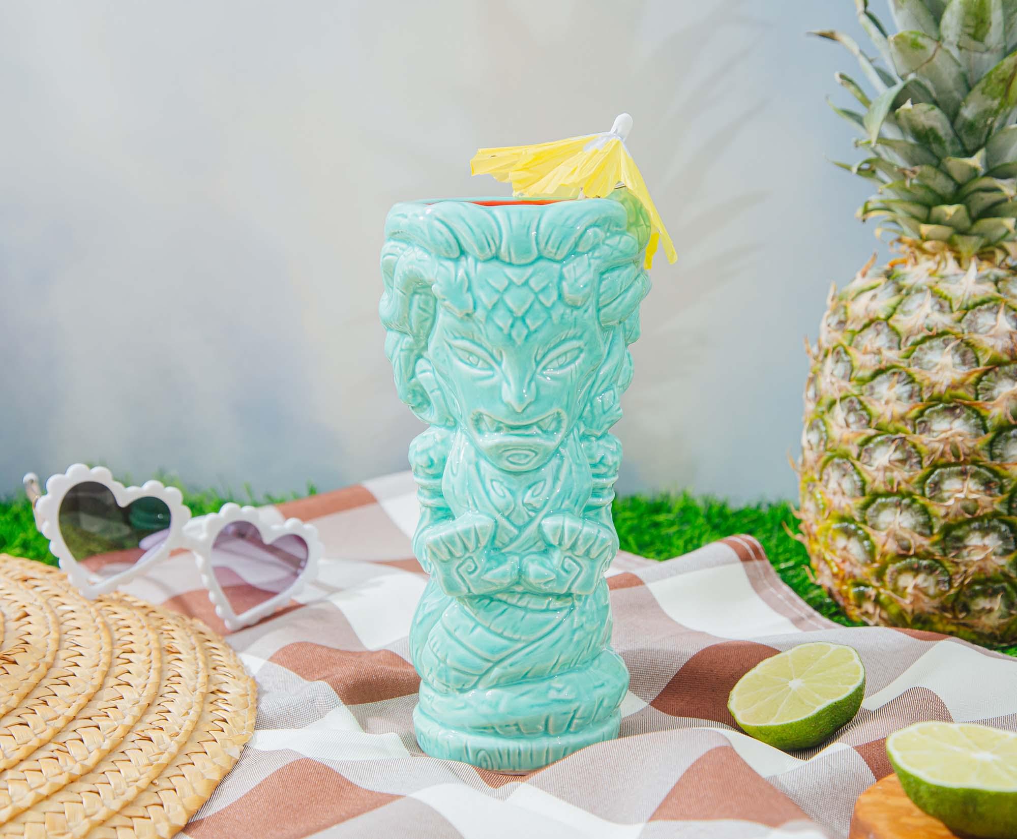 Geeki Tikis Medusa Ceramic Mug | Holds 15 Ounces - Image 5