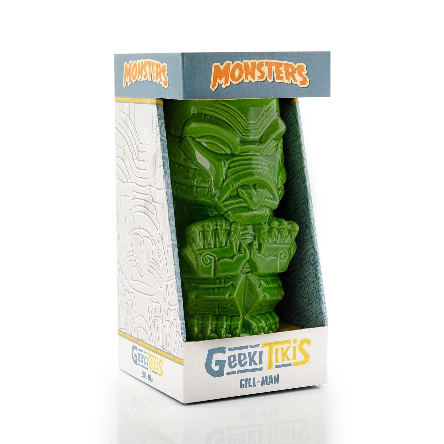 Geeki Tikis Monsters Gill-Man Ceramic Mug | Holds 18 Ounces - Image 4
