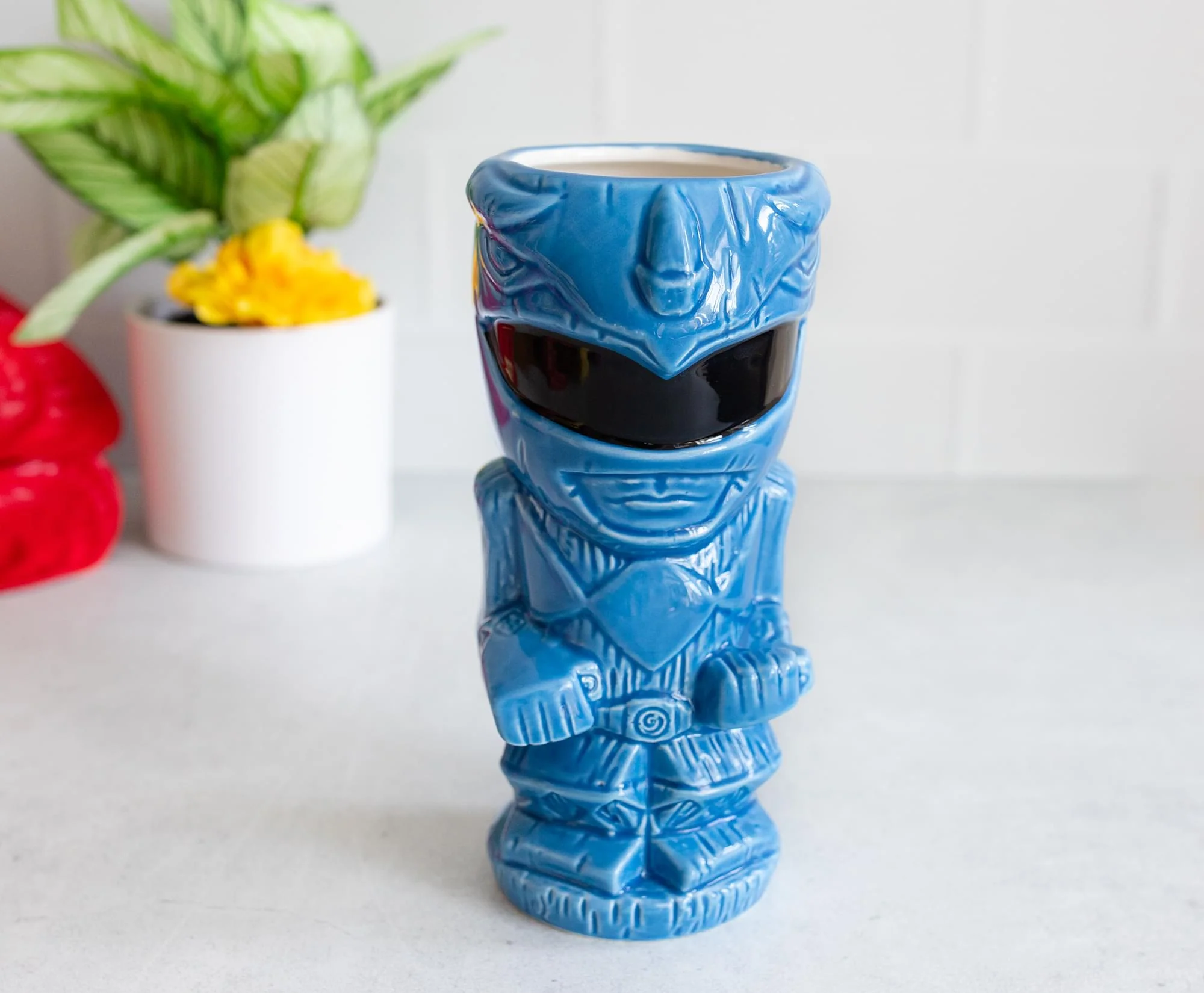 Geeki Tikis Power Rangers Blue Ranger Ceramic Mug | Holds 16 Ounces - Image 6