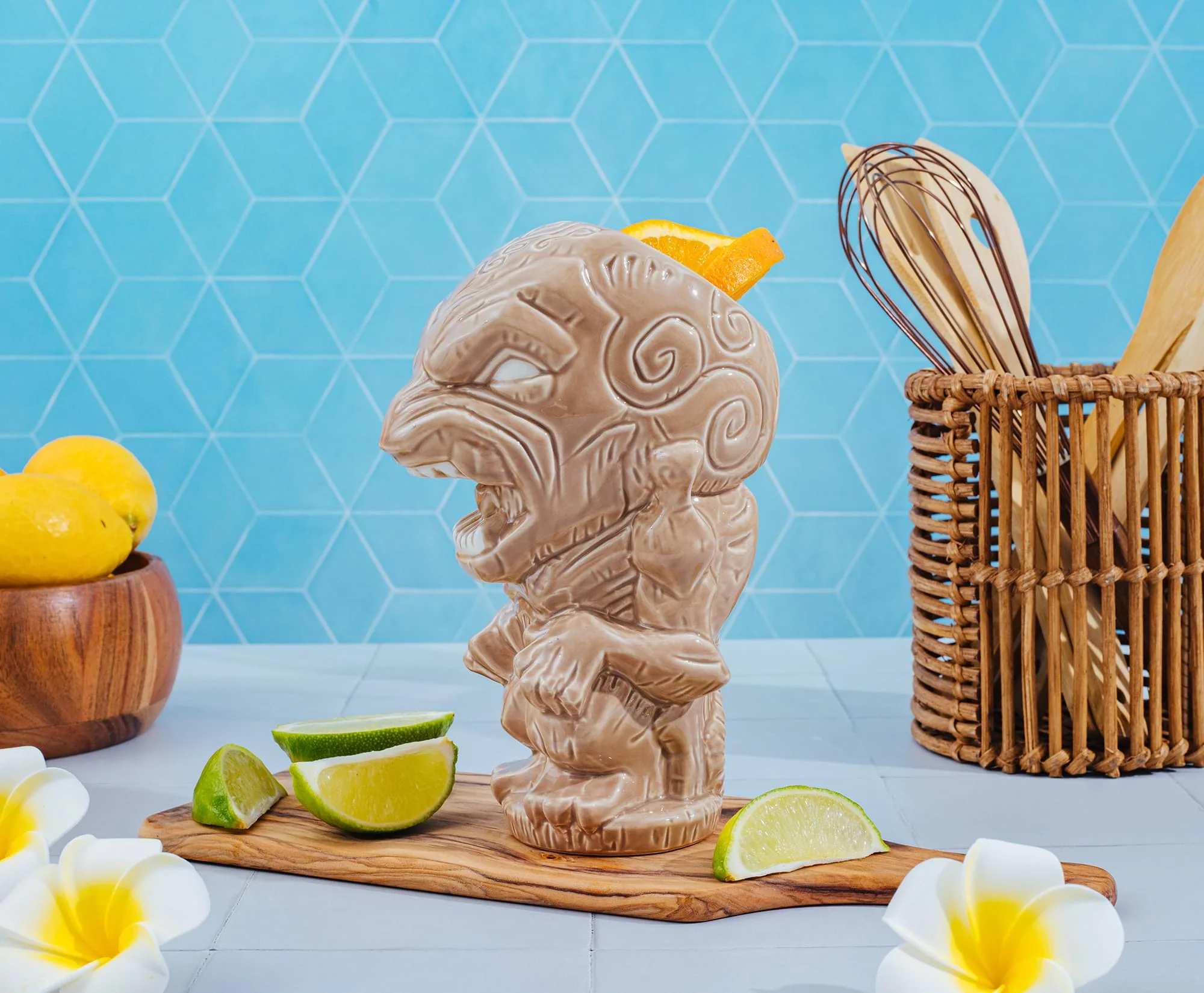Geeki Tikis Pumpkinhead Ceramic Mug | Holds 22 Ounces - Image 5