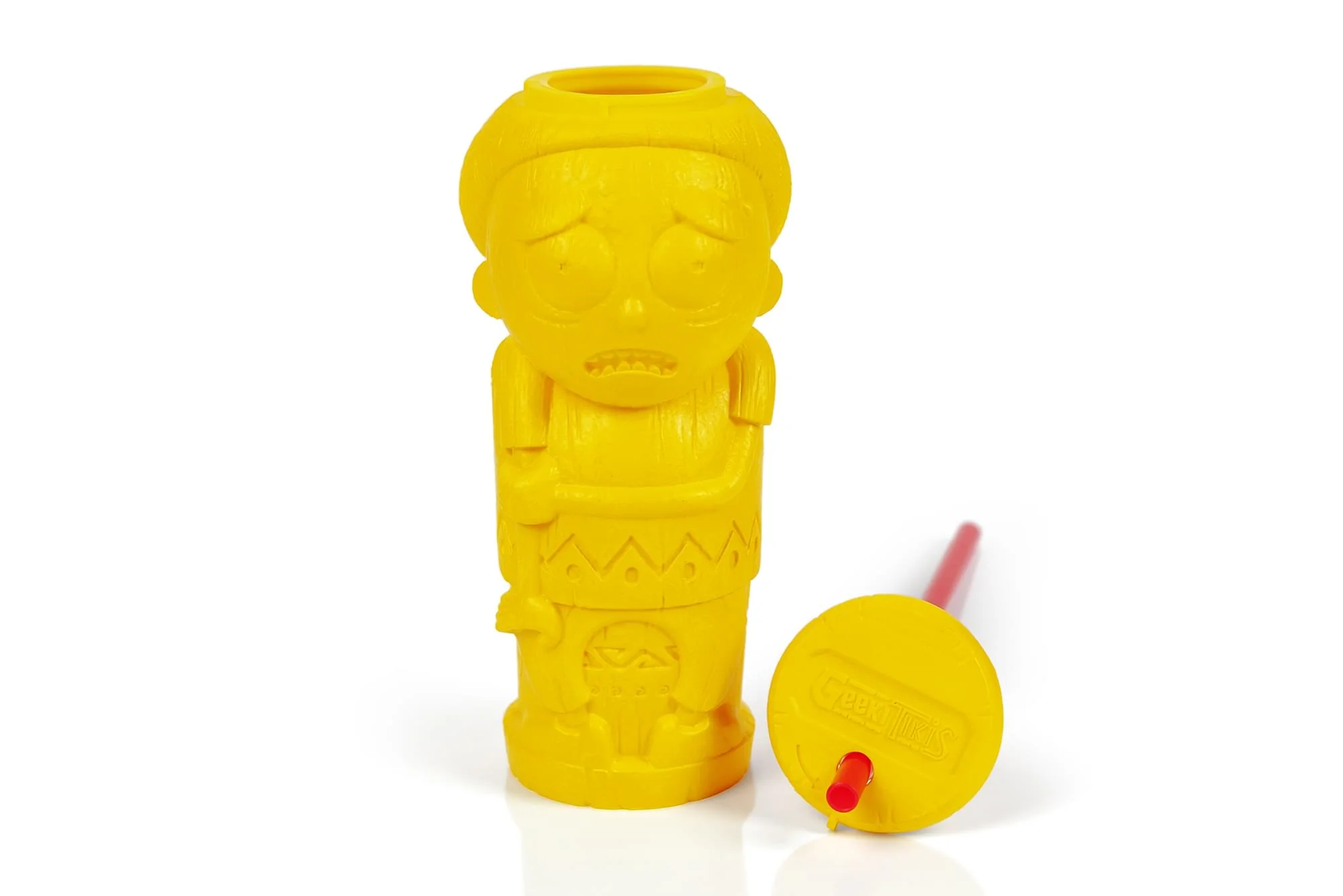 Geeki Tikis Rick and Morty Plastic Tumbler | Morty | Holds 21 Ounces - Image 4