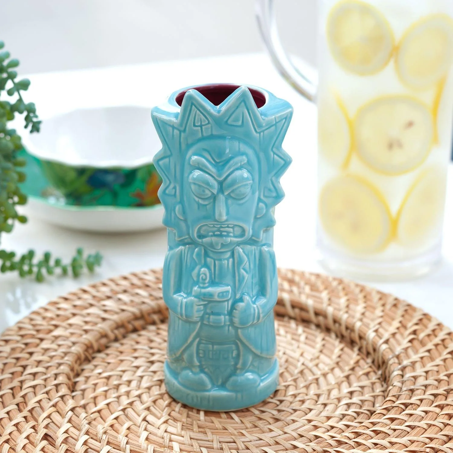 Geeki Tikis Rick & Morty Rick Mug | Ceramic Tiki Style Cup | Holds 15 Ounces - Image 5