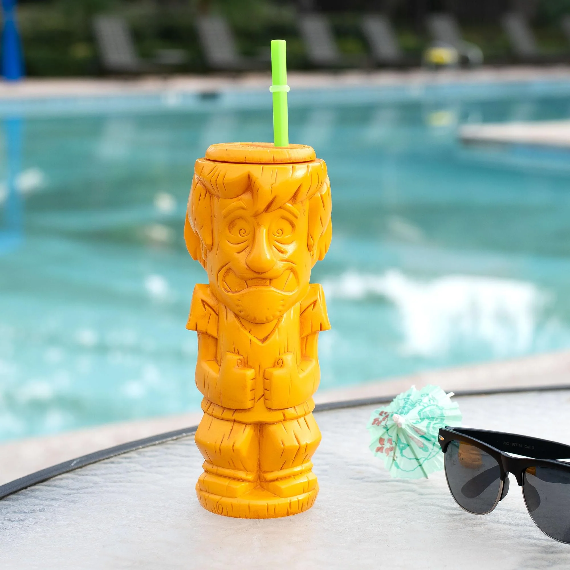 Geeki Tikis Scooby-Doo Shaggy Plastic Tumbler with Straw | Holds 20 Ounces - Image 5