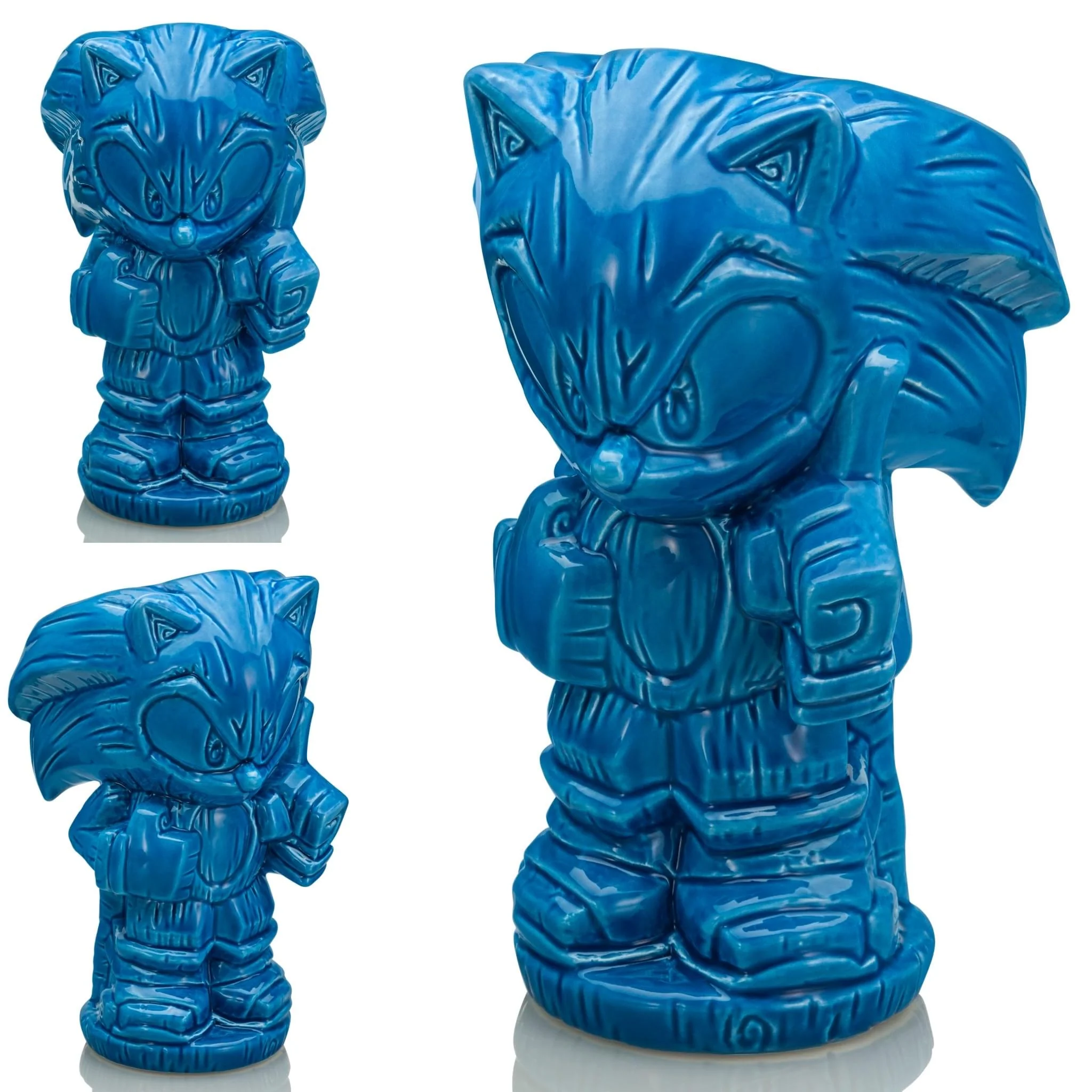 Geeki Tikis Sonic The Hedgehog 5-Piece Ceramic Mug Set | Each Holds 10-18 Ounces - Image 4