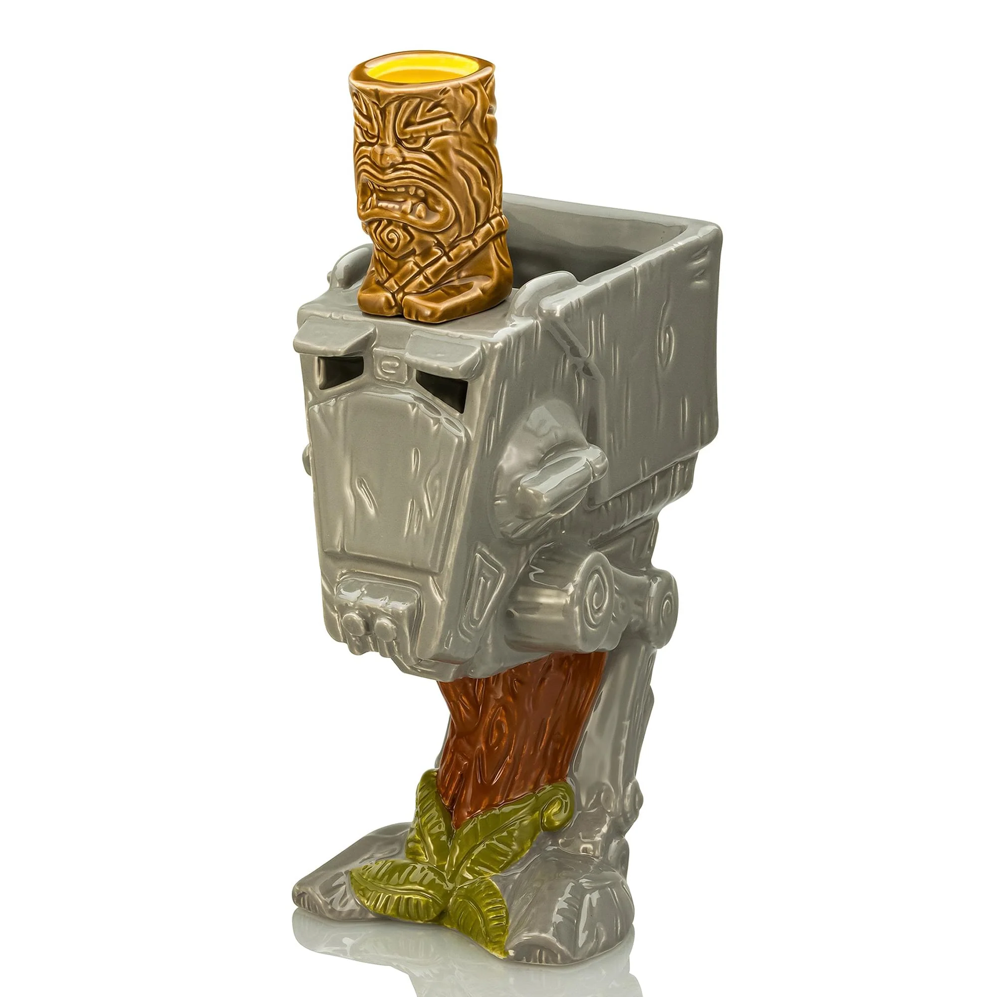 Geeki Tikis Star Wars AT-ST With Chewie 22 Ounce Ceramic Mug Set - Image 3