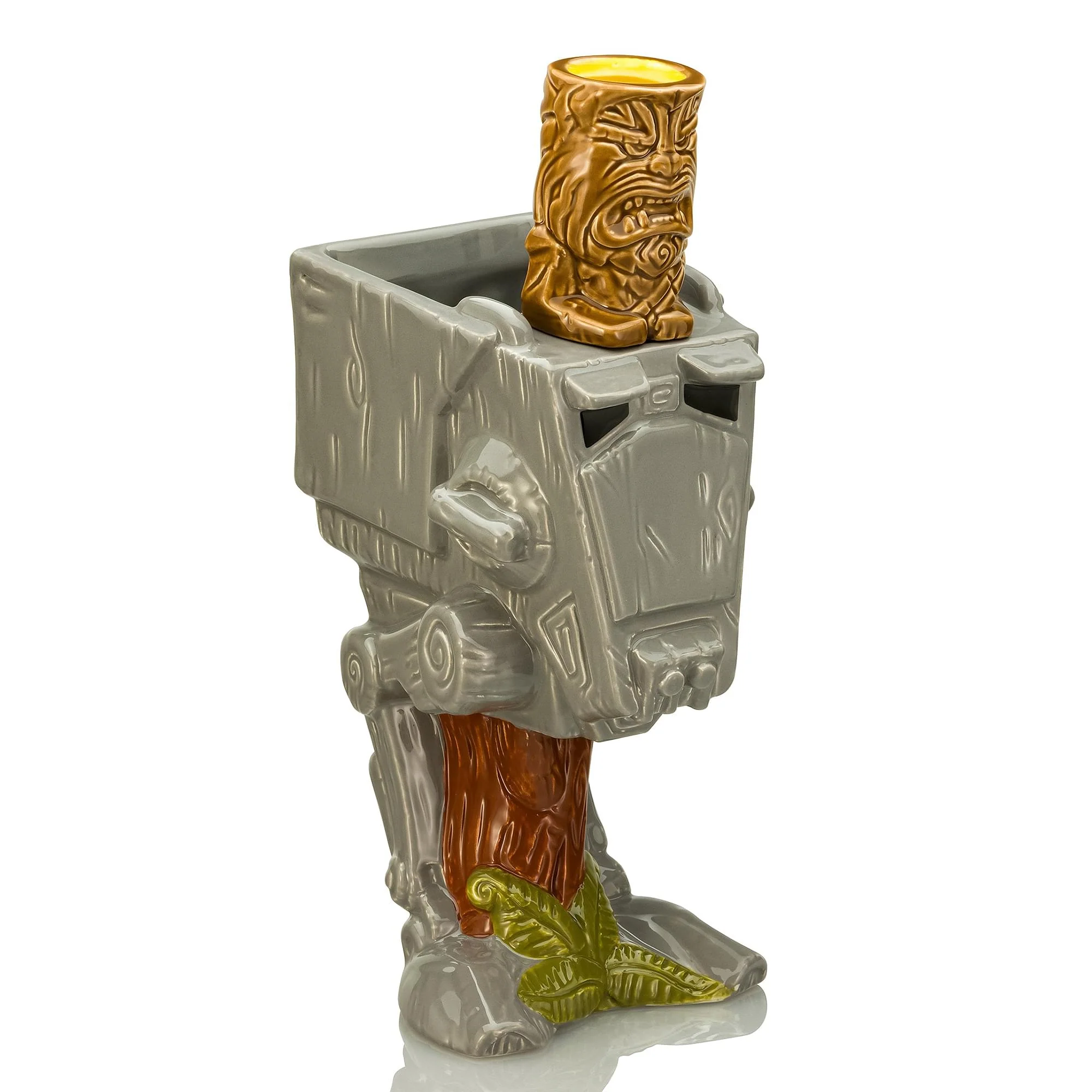 Geeki Tikis Star Wars AT-ST With Chewie 22 Ounce Ceramic Mug Set - Image 4