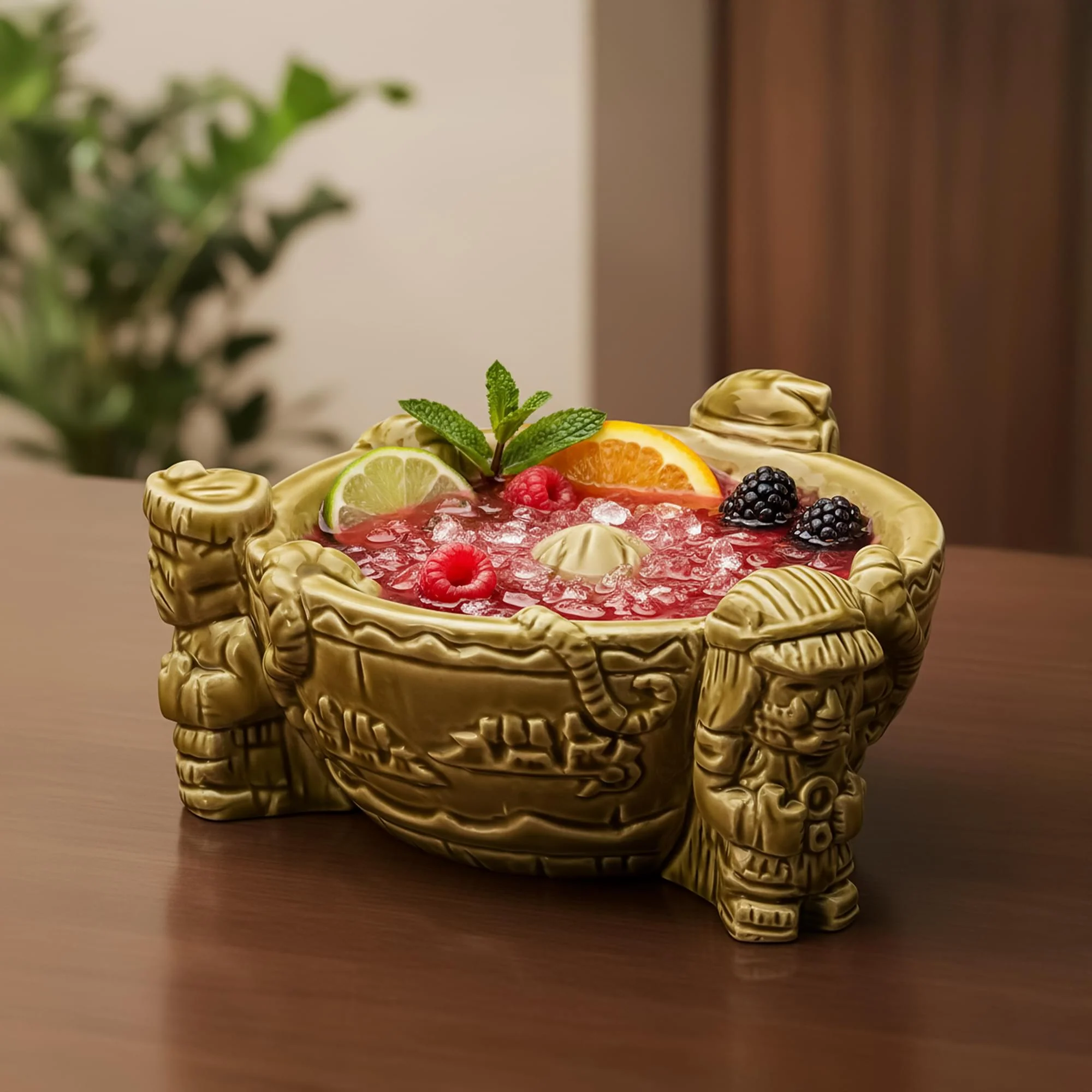 Geeki Tikis Star Wars Sarlaac Pit 16 Ounce Ceramic Punch Bowl - Image 7