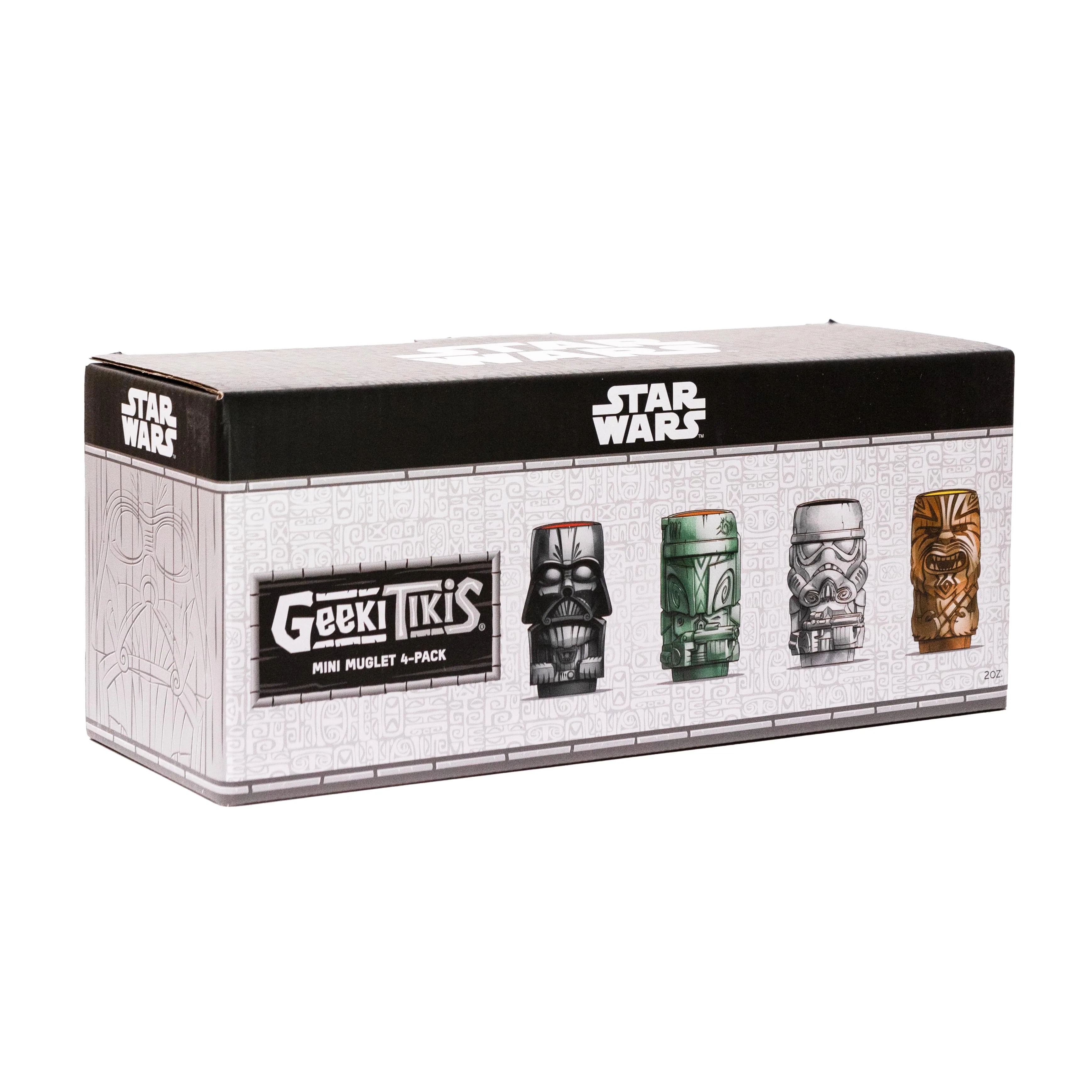 Geeki Tikis Star Wars Ceramic Mini Muglet 4-Pack | Each Holds 2 Ounces - Image 6