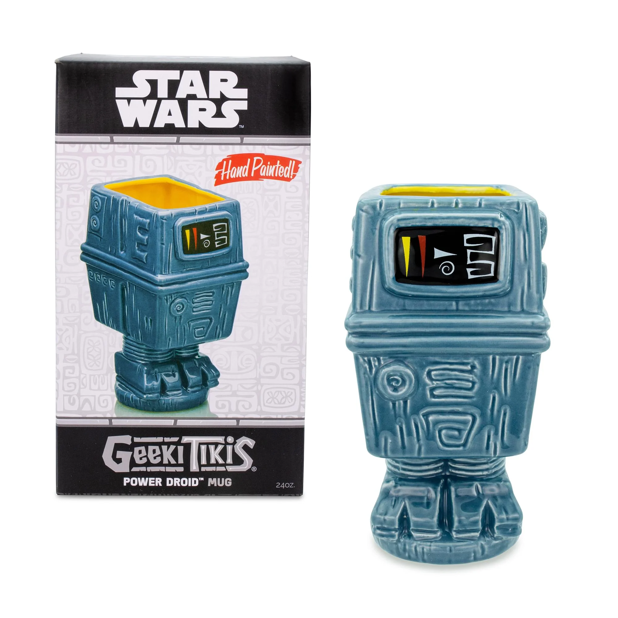 Geeki Tikis Star Wars Gonk Power Droid Ceramic Mug | Holds 24 Ounces - Image 2