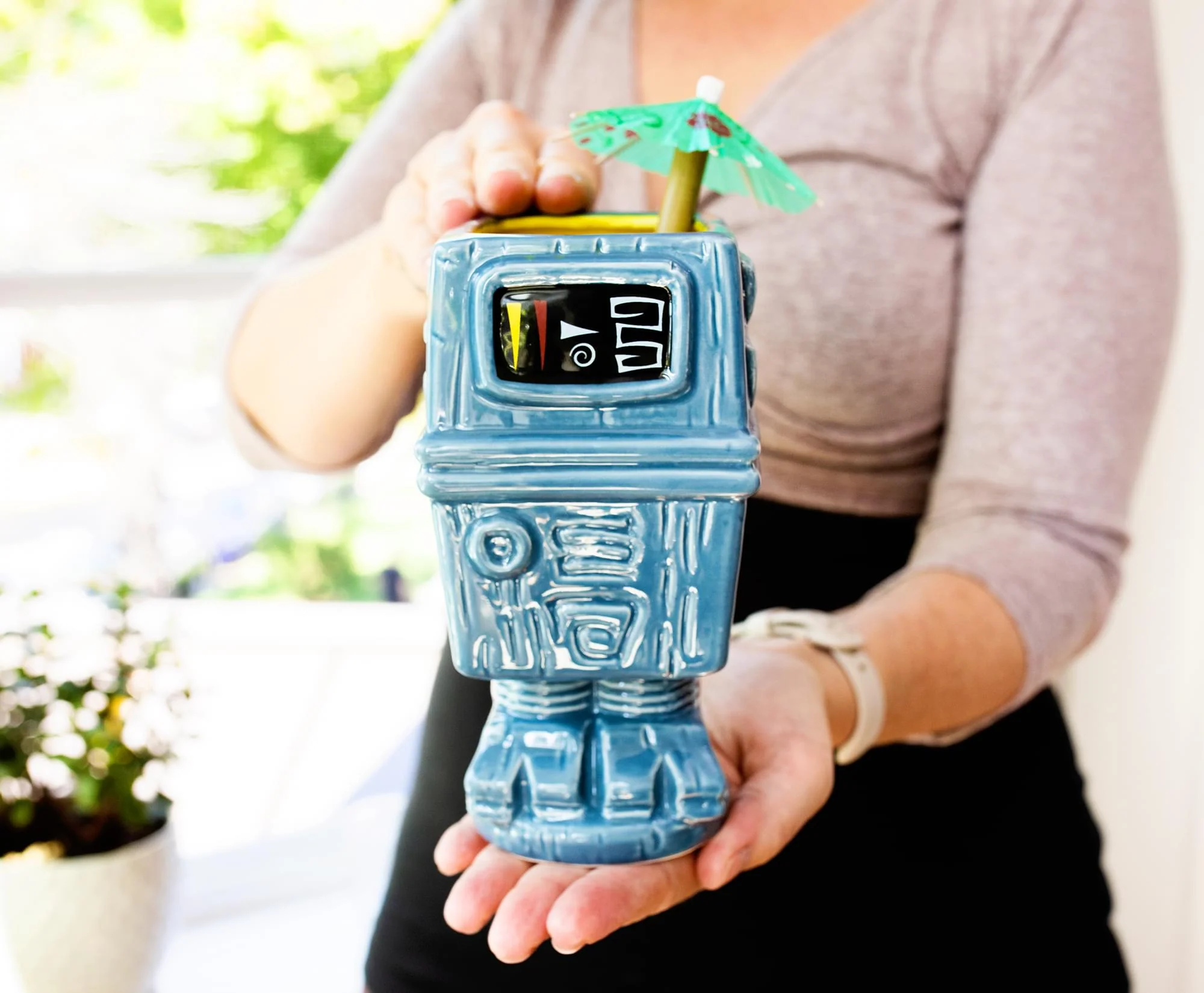 Geeki Tikis Star Wars Gonk Power Droid Ceramic Mug | Holds 24 Ounces - Image 8