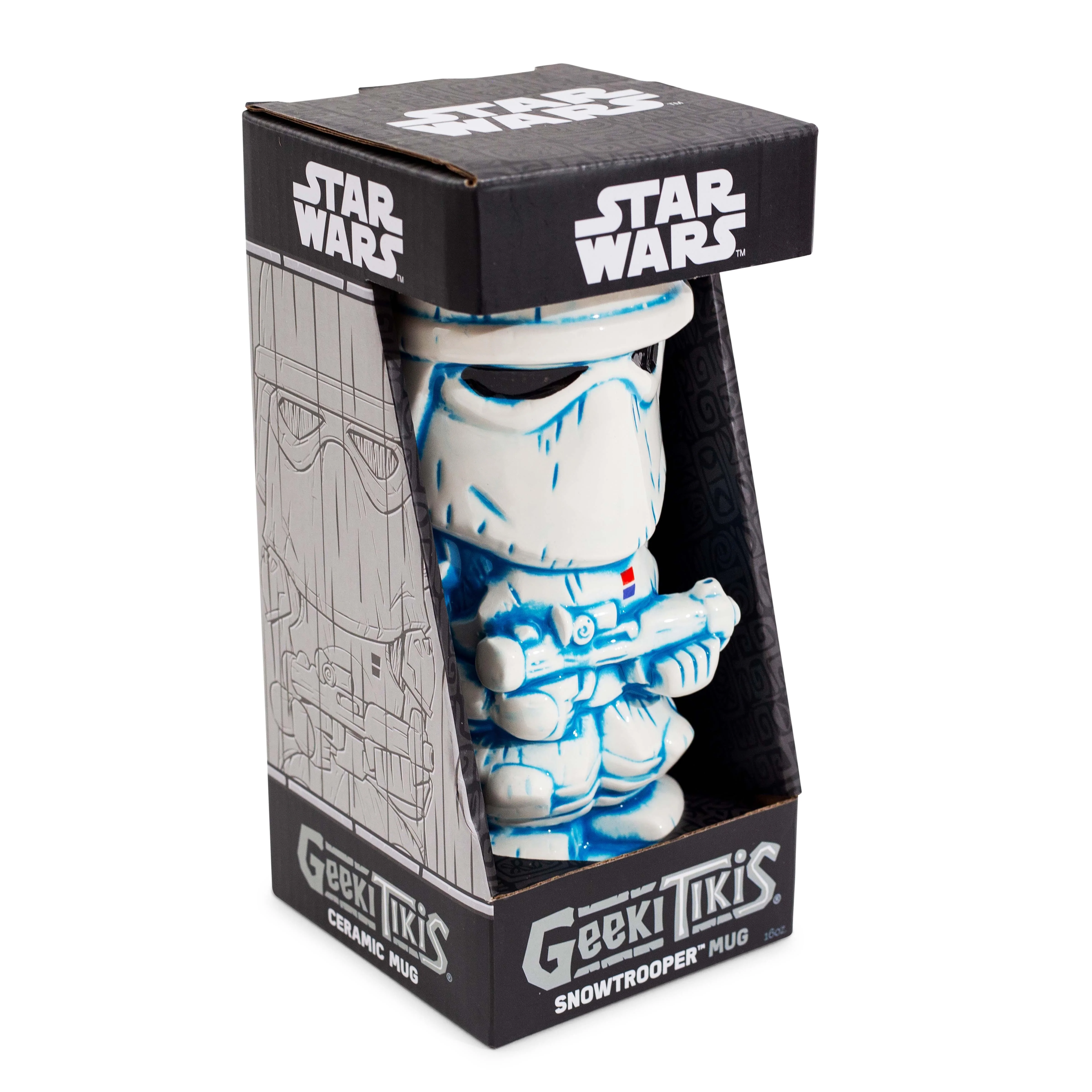 Geeki Tikis Star Wars Snowtrooper Ceramic Mug | Holds 16 Ounces - Image 3