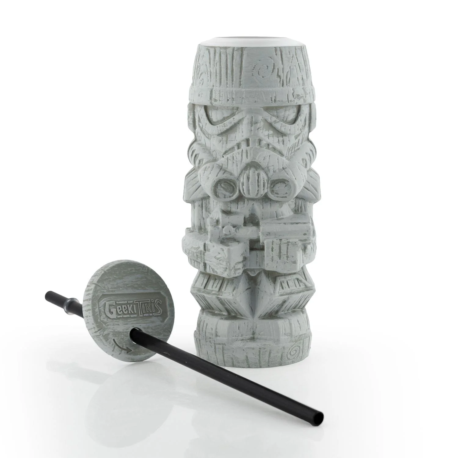 Geeki Tikis Star Wars Stormtrooper Tumbler | Tiki Style Cup | Holds 18 Ounces - Image 4