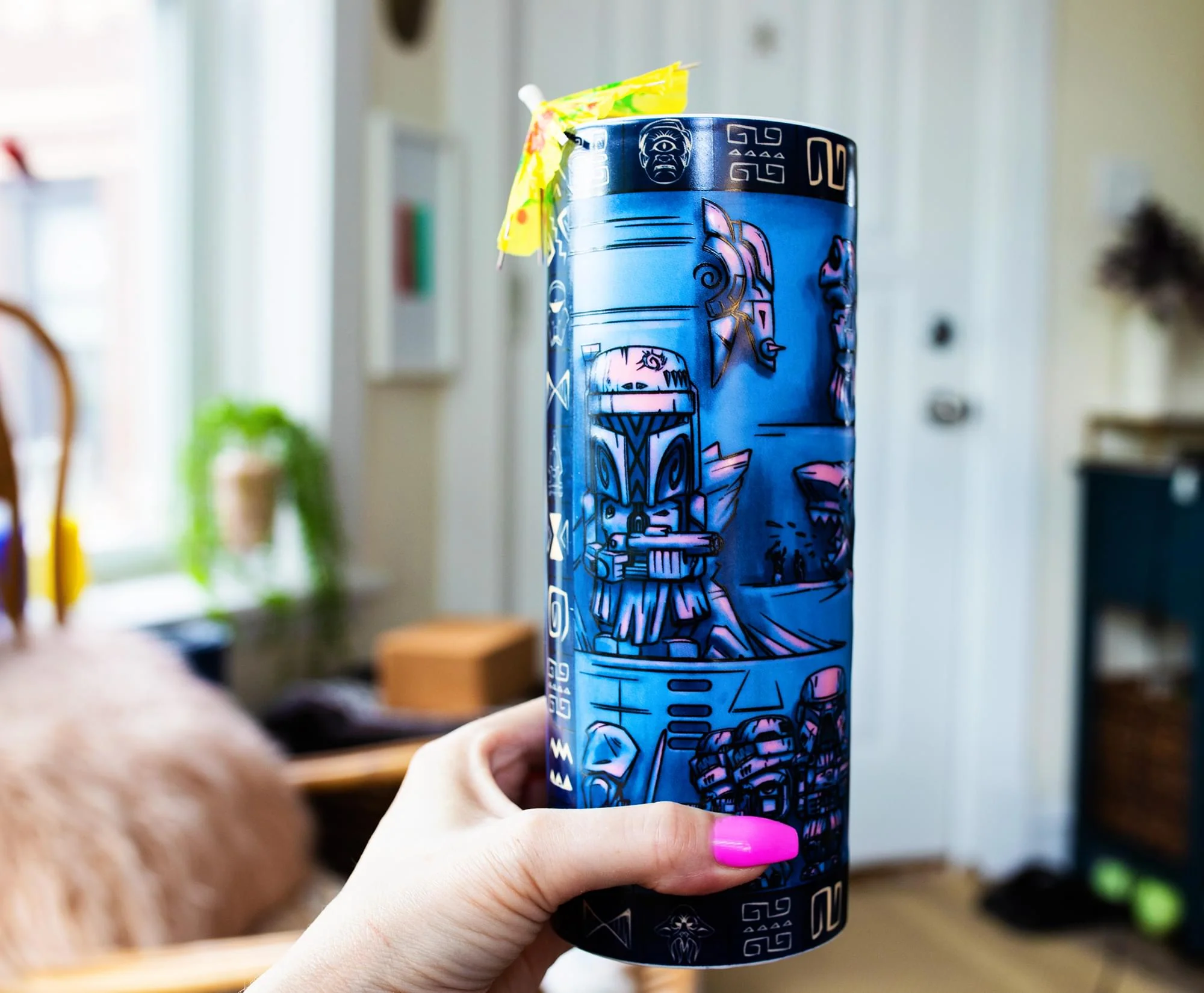 Geeki Tikis Star Wars: The Mandalorian Season 2 Scenic Ceramic Mug | 24 Ounces - Image 4
