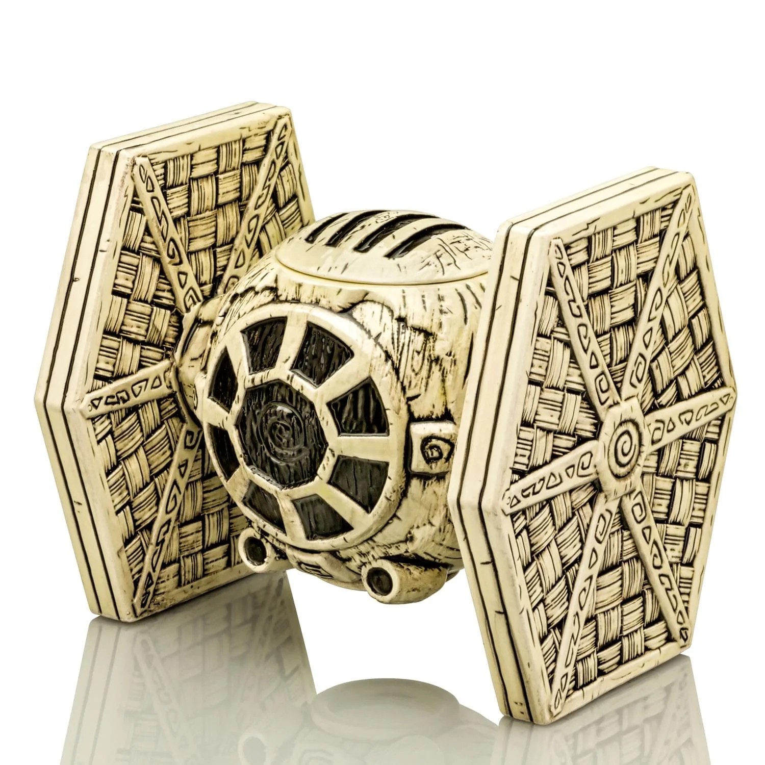 Geeki Tikis Star Wars TIE Fighter 24 Ounce Lidded Mug - Image 3