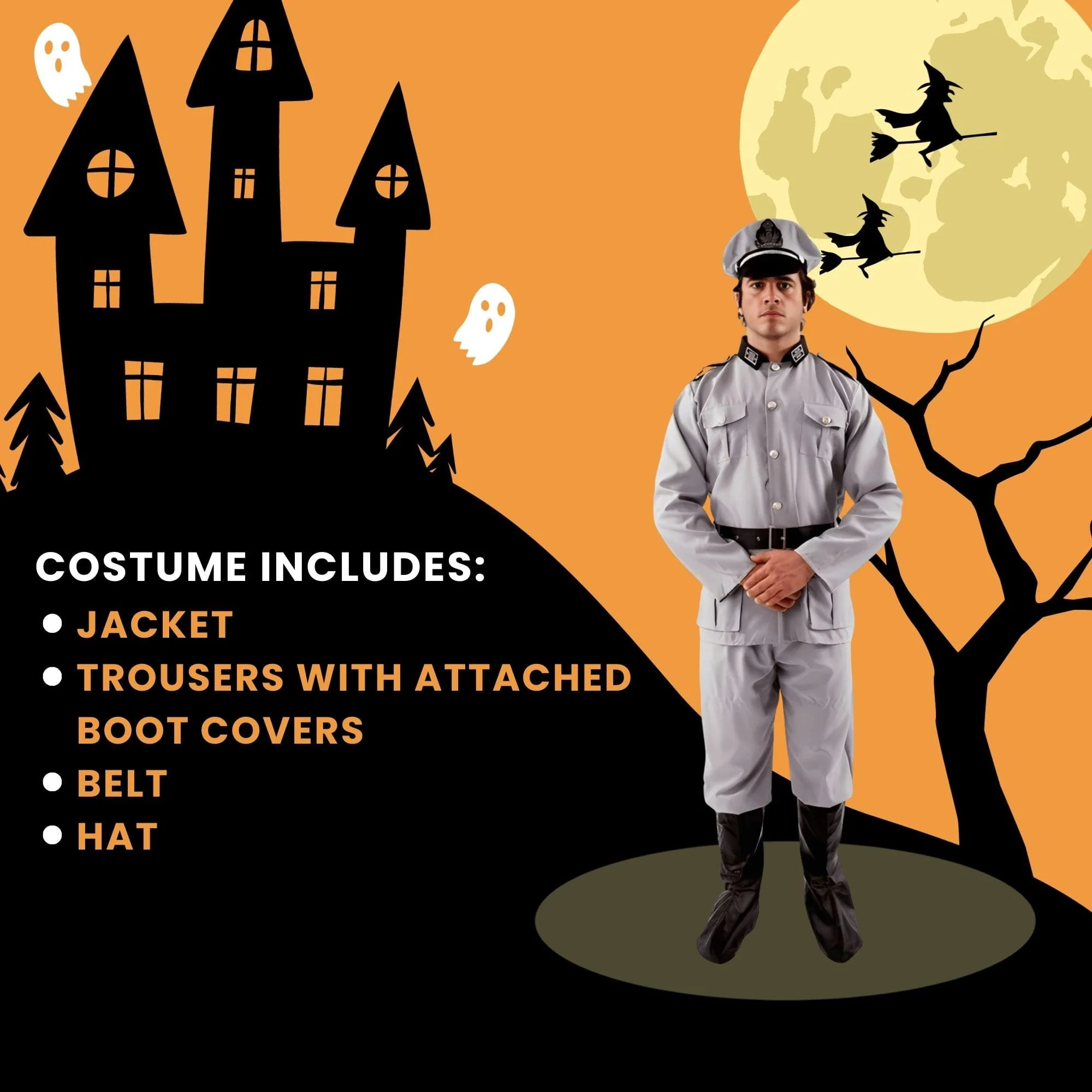 German Army Soldier Adult Costume - Image 19