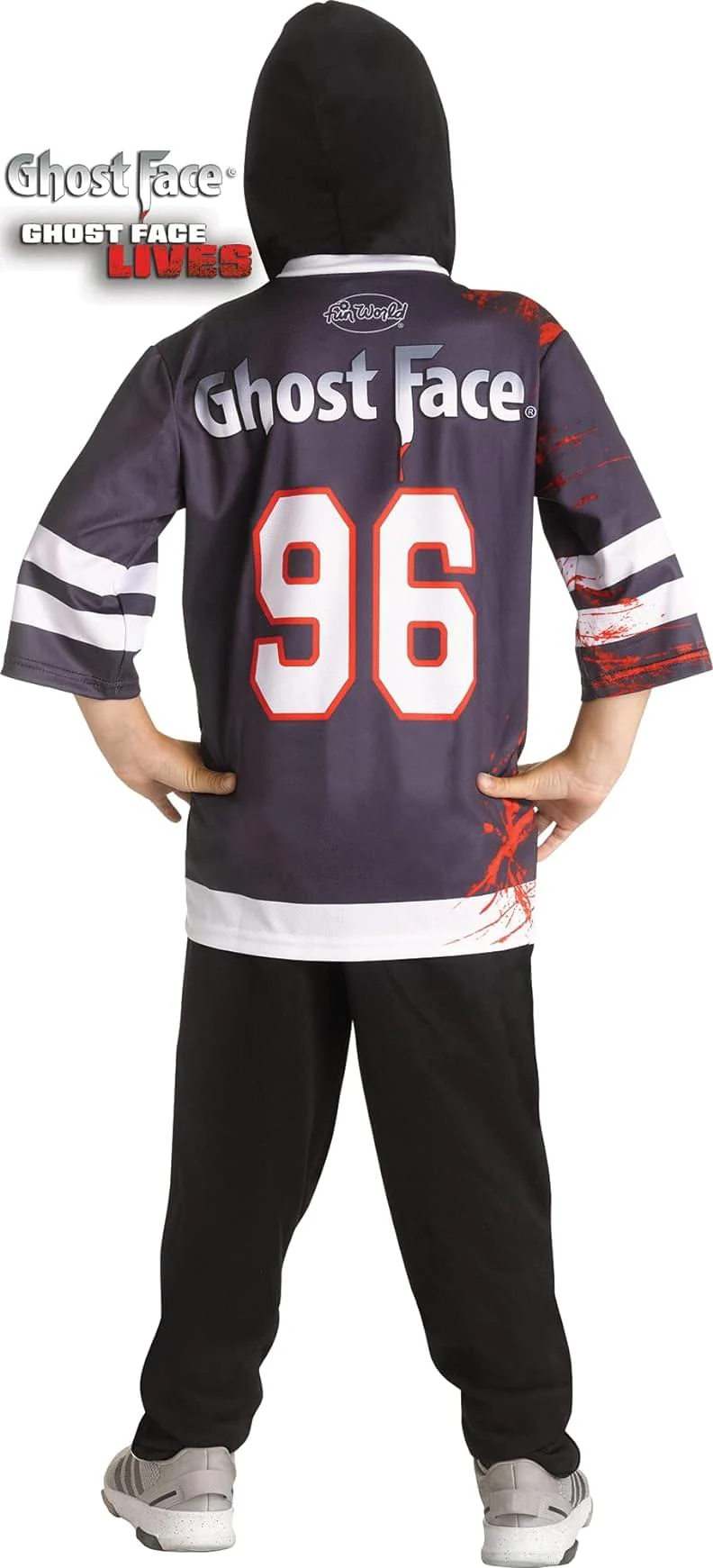 Ghost Face Hockey Jersey Child Costume - Image 3