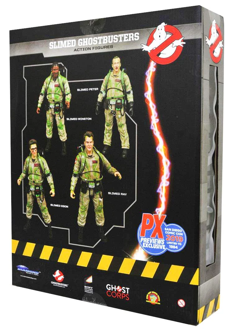 Ghostbusters 1984 Exclusive Slimed Action Figure 4 Pack - Image 2