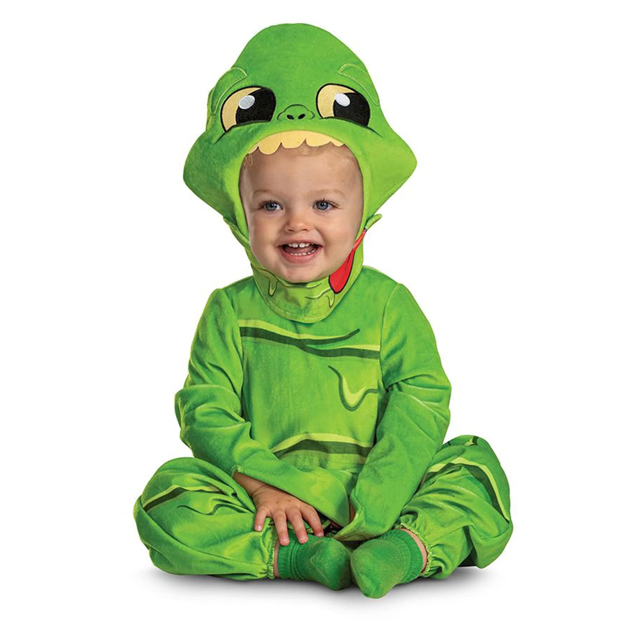 Ghostbusters: Frozen Empire Slimer Toddler Costume - Image 9