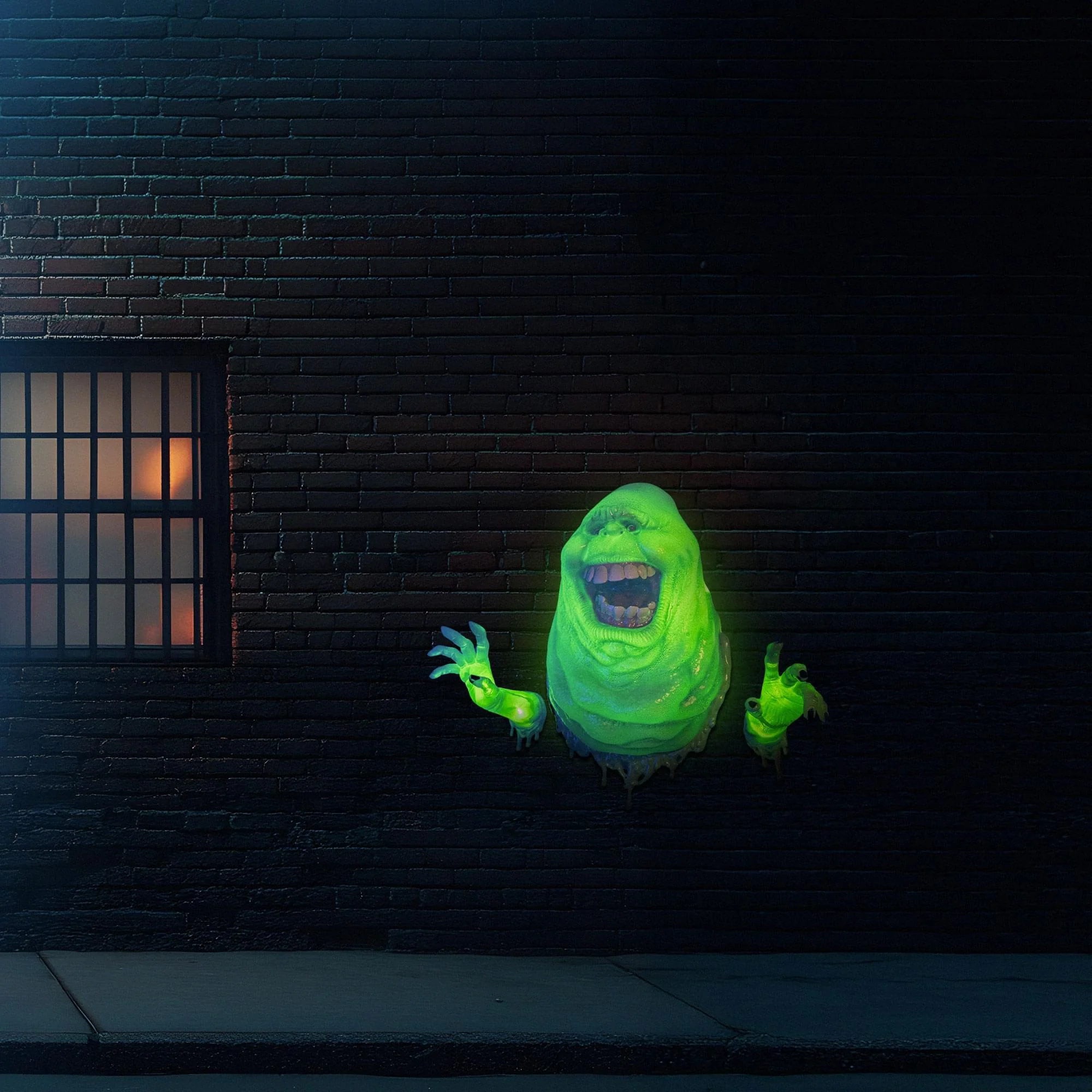 Ghostbusters Slimer Wallbreaker Halloween Decor - Image 5