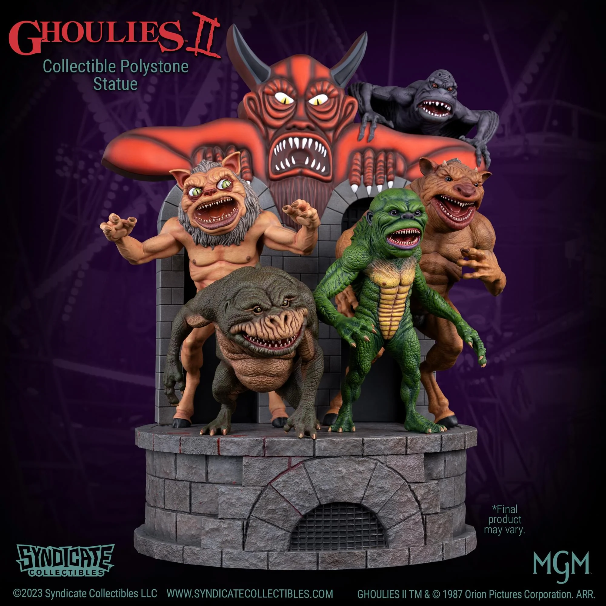 Ghoulies II 1:4 Scale Polystone Diorama Statue - Image 8