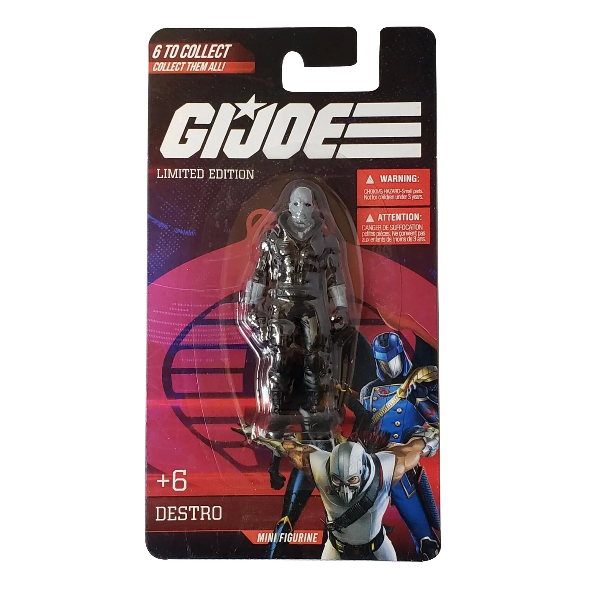 GI Joe 2.5 Inch Vinyl Figure | Destro - Image 3