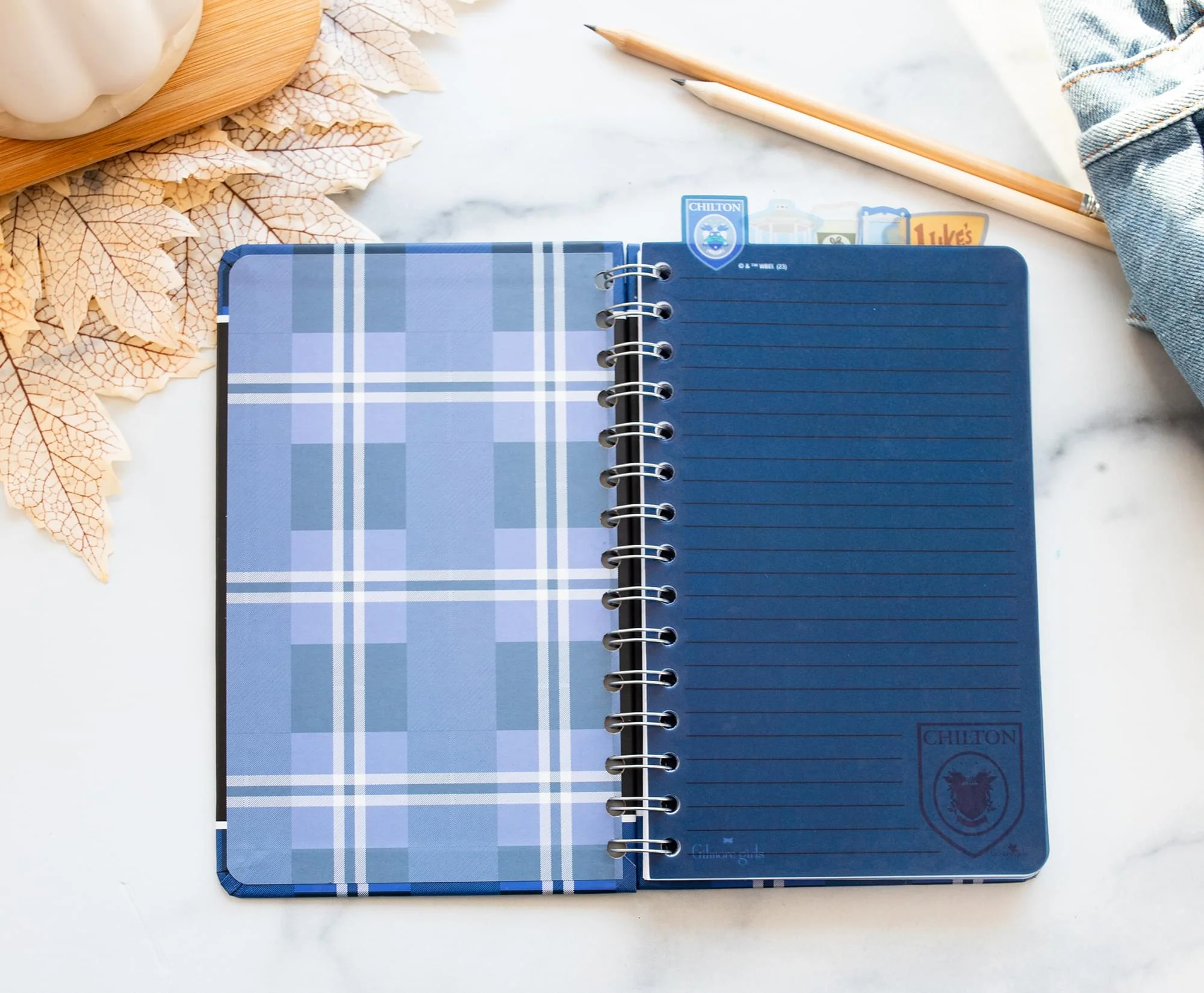 Gilmore Girls Chilton Academy 5-Tab Spiral Notebook With 75 Sheets | 5 x 8 Inch - Image 5