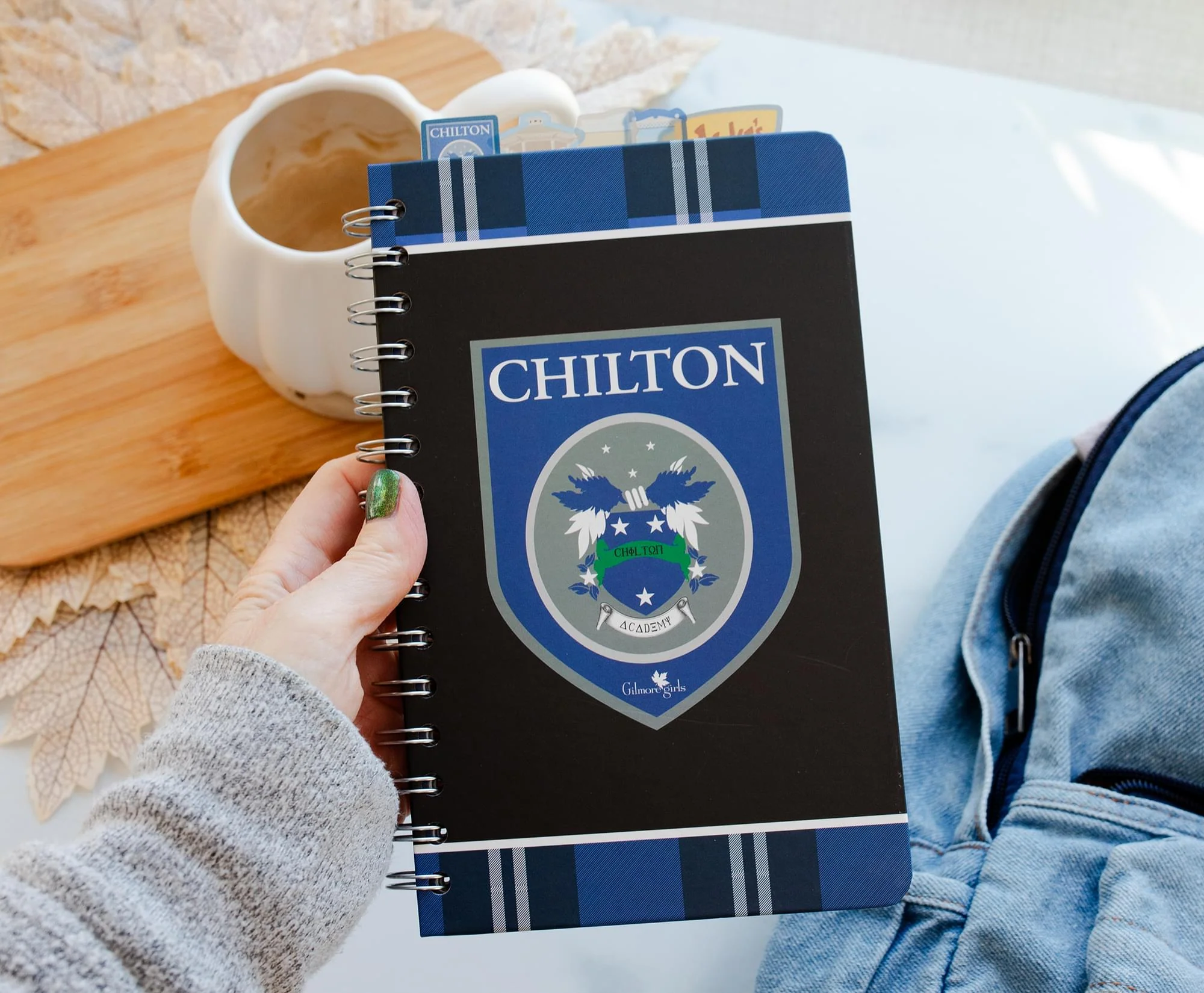 Gilmore Girls Chilton Academy 5-Tab Spiral Notebook With 75 Sheets | 5 x 8 Inch - Image 8