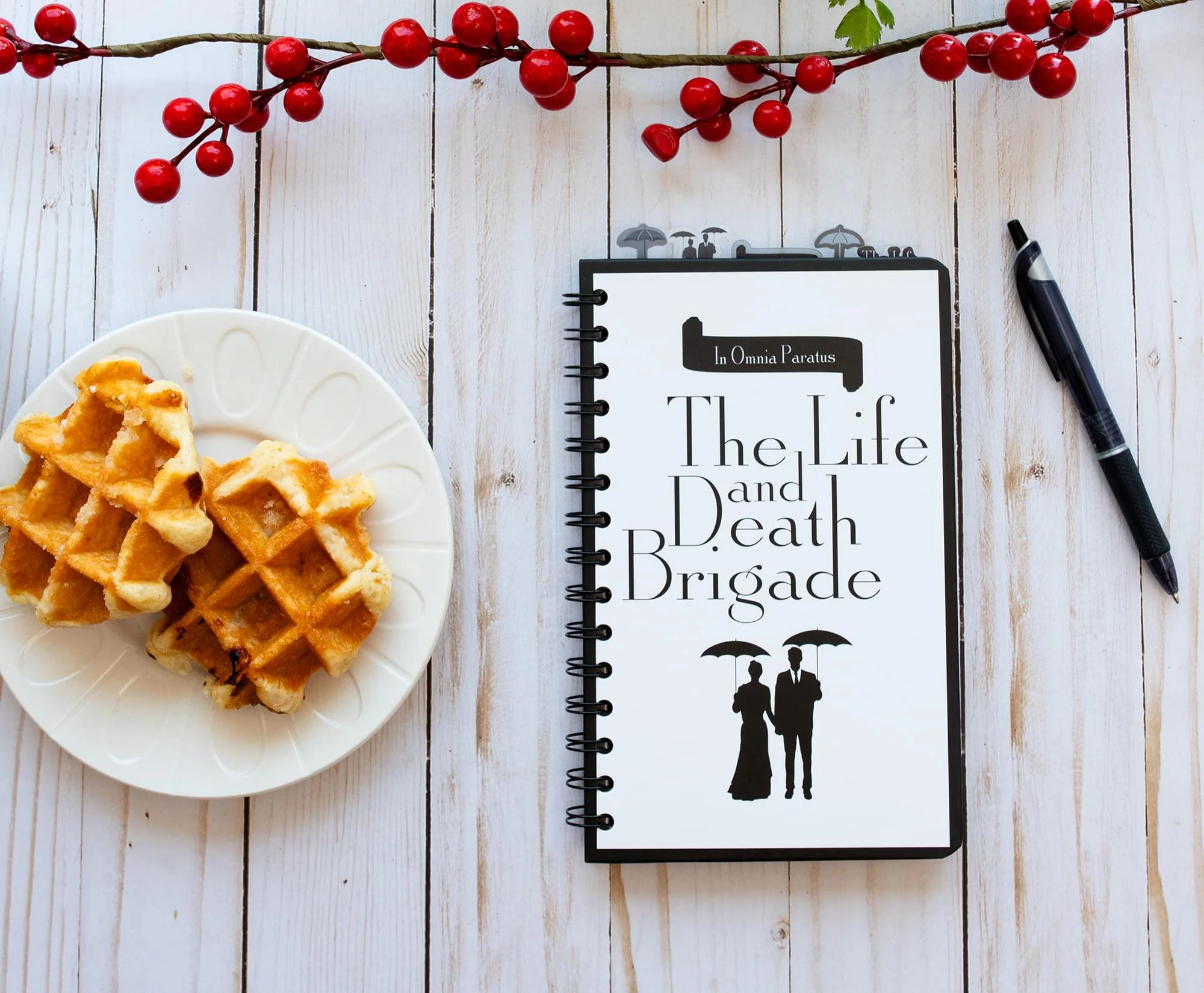 Gilmore Girls Life and Death Brigade 5-Tab Spiral Notebook With 75 Sheets - Image 3