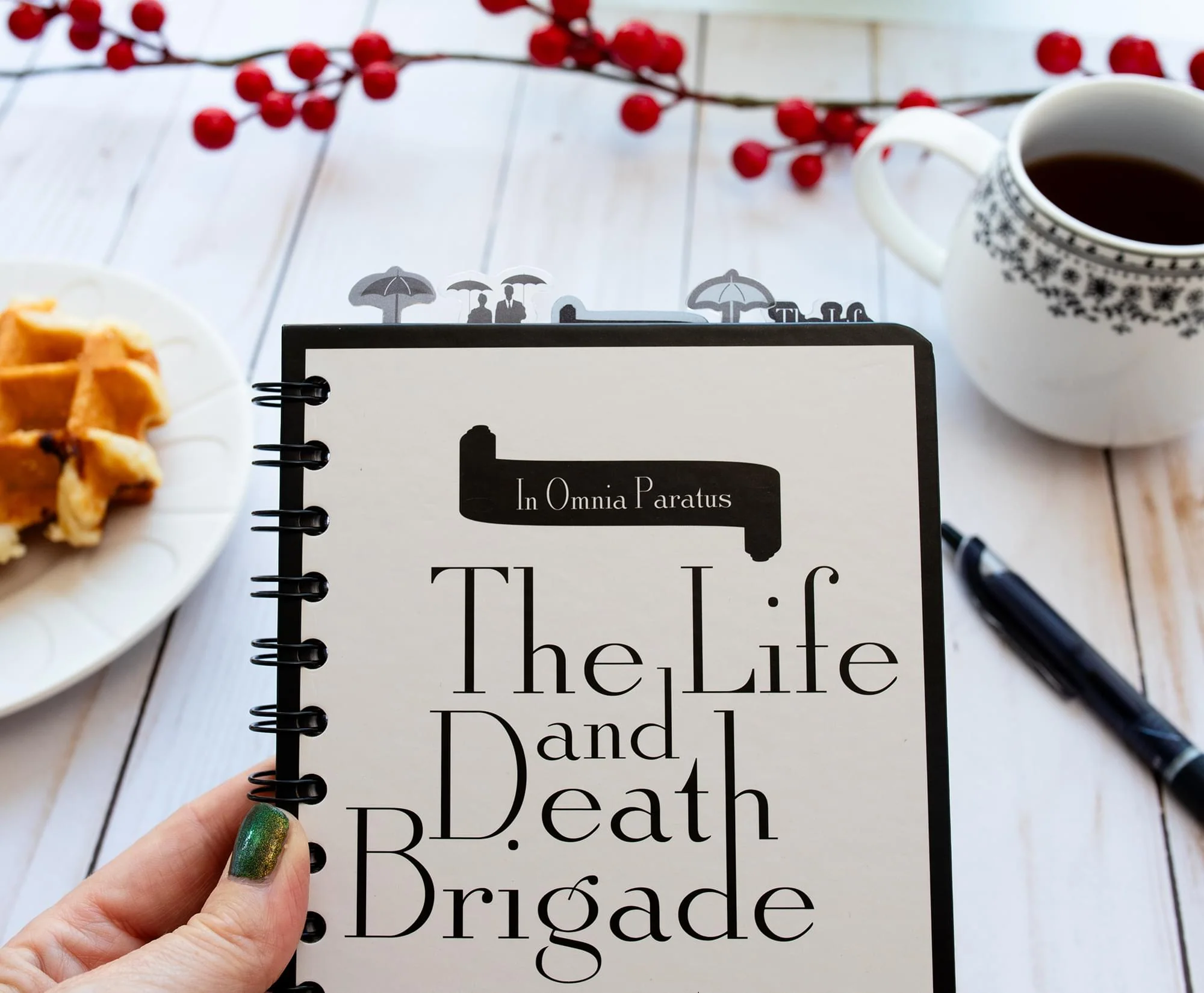 Gilmore Girls Life and Death Brigade 5-Tab Spiral Notebook With 75 Sheets - Image 4