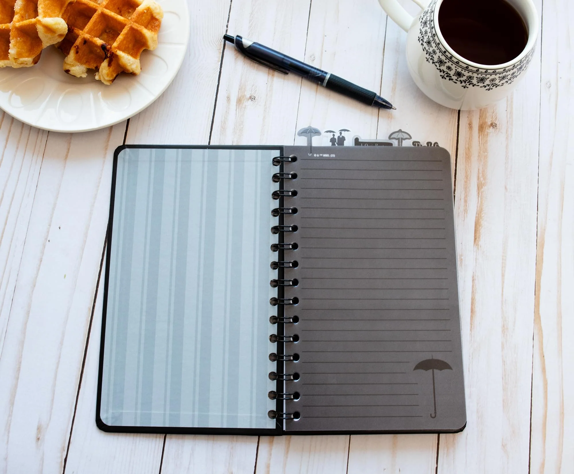 Gilmore Girls Life and Death Brigade 5-Tab Spiral Notebook With 75 Sheets - Image 5