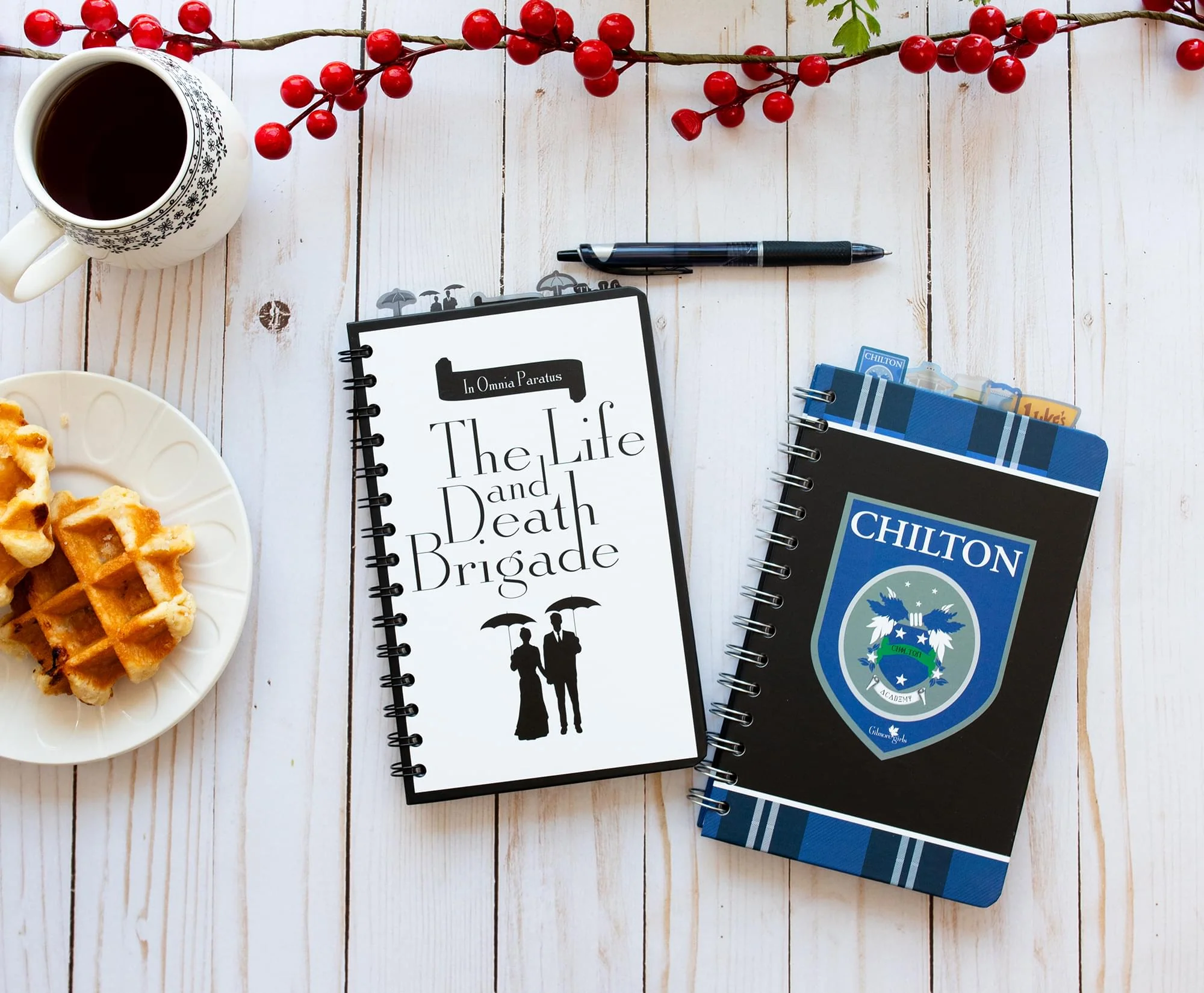 Gilmore Girls Life and Death Brigade 5-Tab Spiral Notebook With 75 Sheets - Image 9