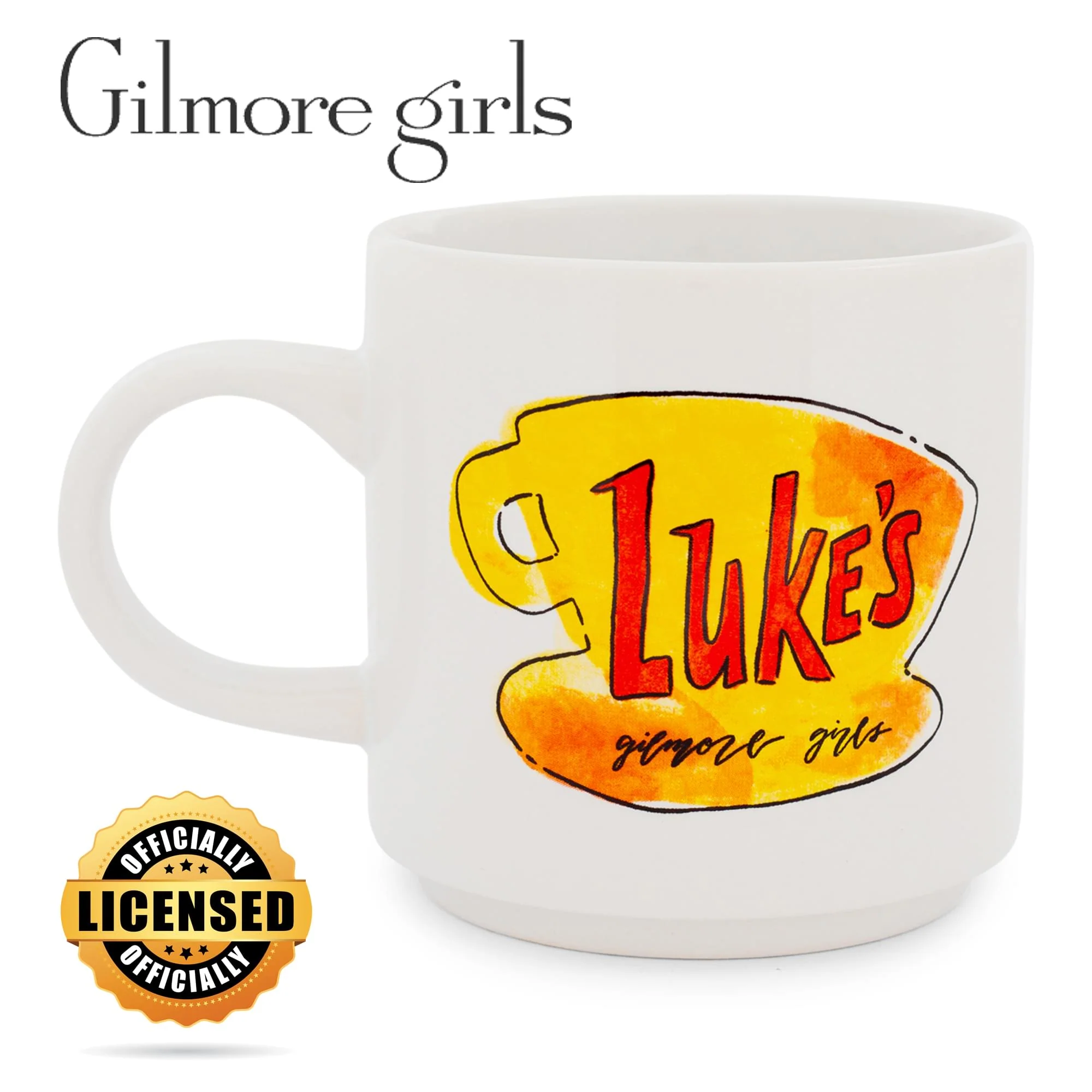 Gilmore Girls Luke's Diner Single Stackable Ceramic Mug | Holds 13 Ounces - Image 2
