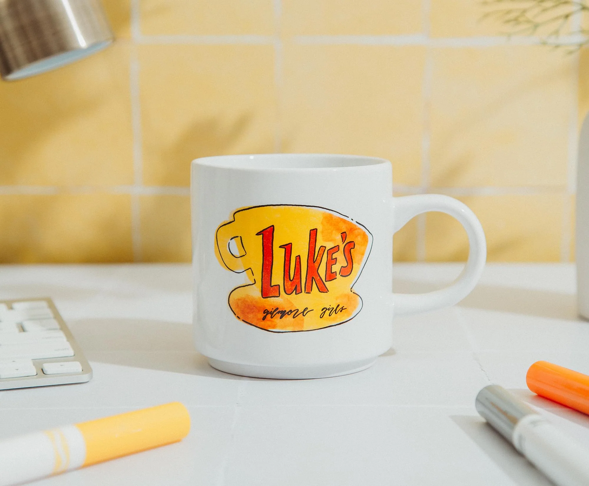 Gilmore Girls Luke's Diner Single Stackable Ceramic Mug | Holds 13 Ounces - Image 8