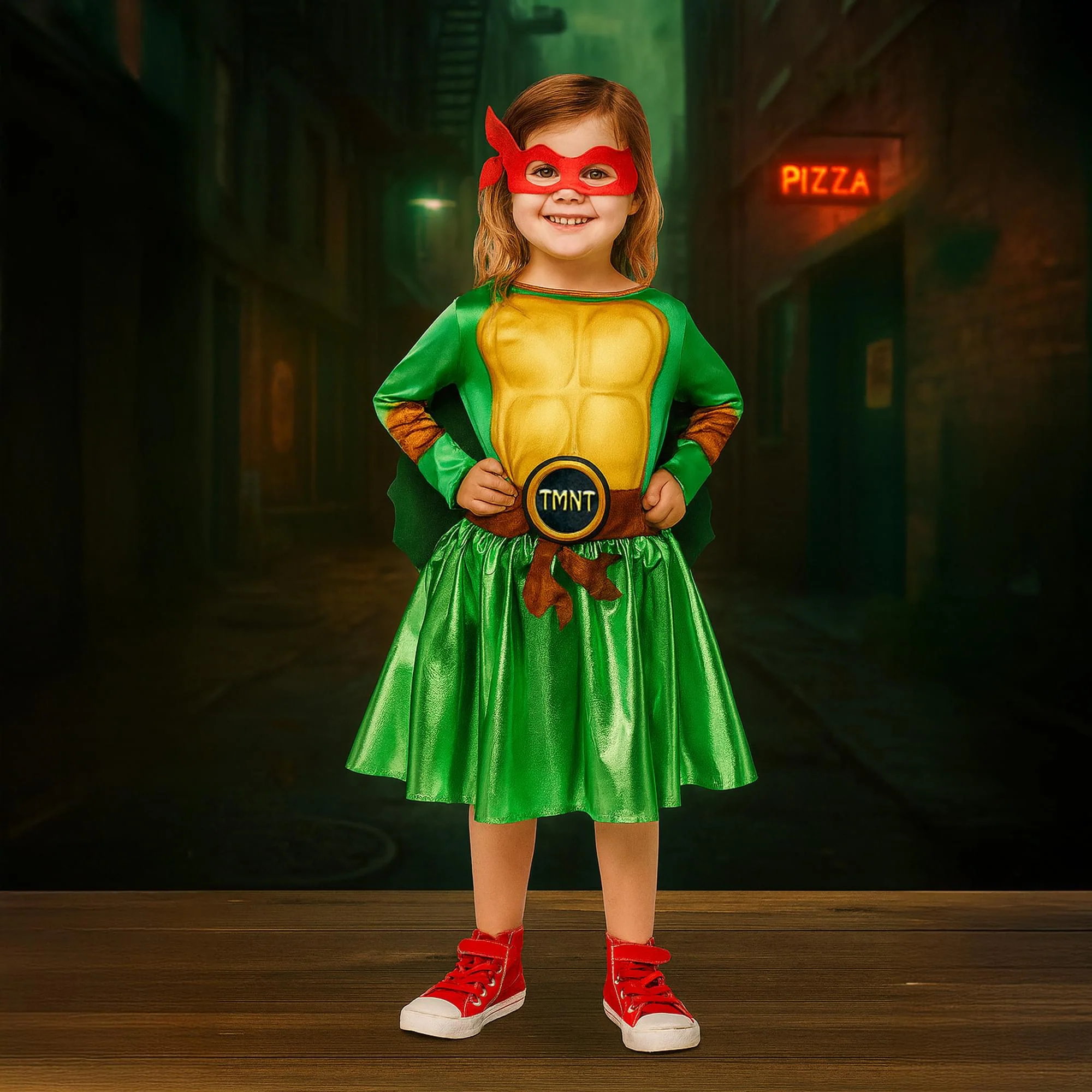 Girls TMNT Costume - Image 12
