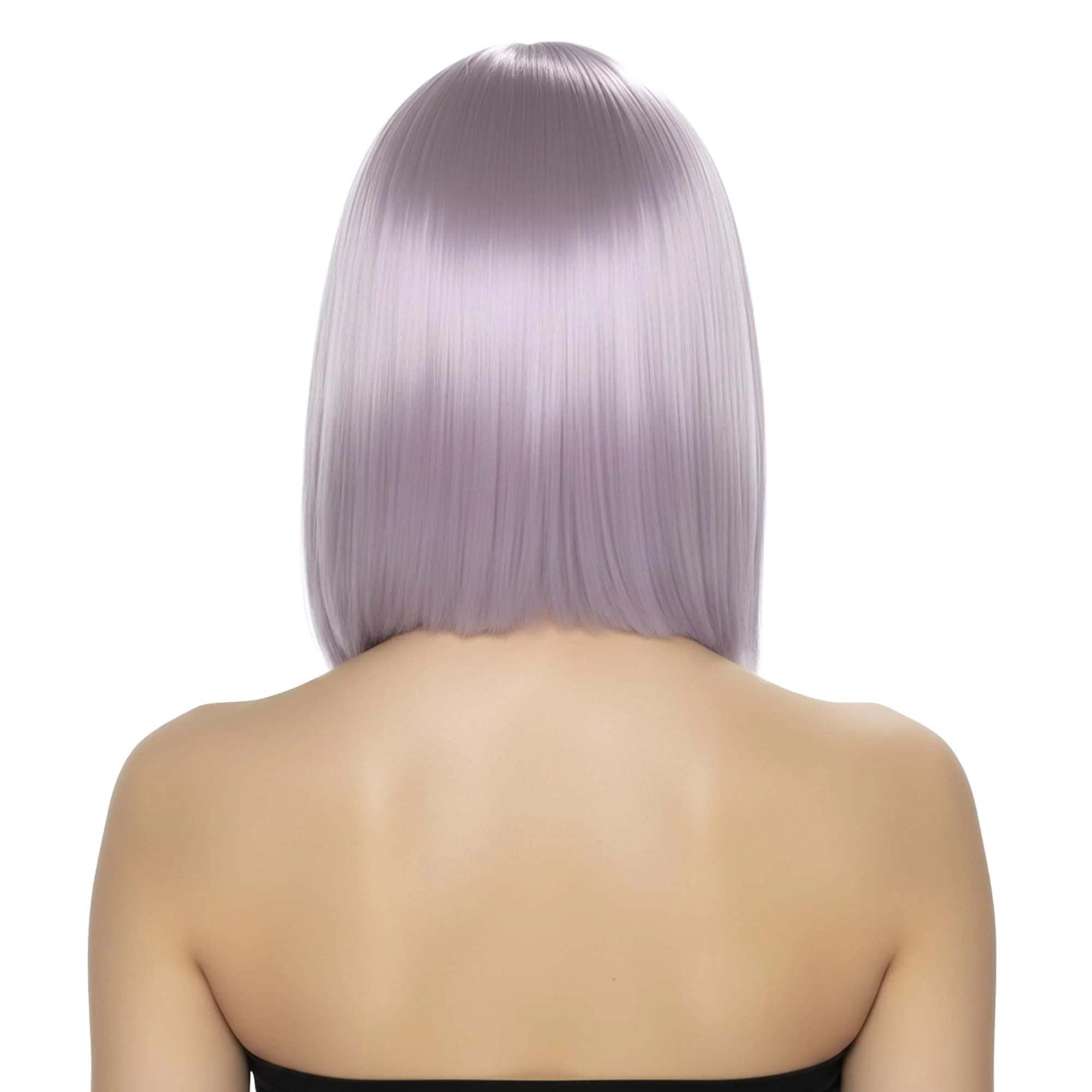 Glam Purple Wig Costume Accessory - Image 4