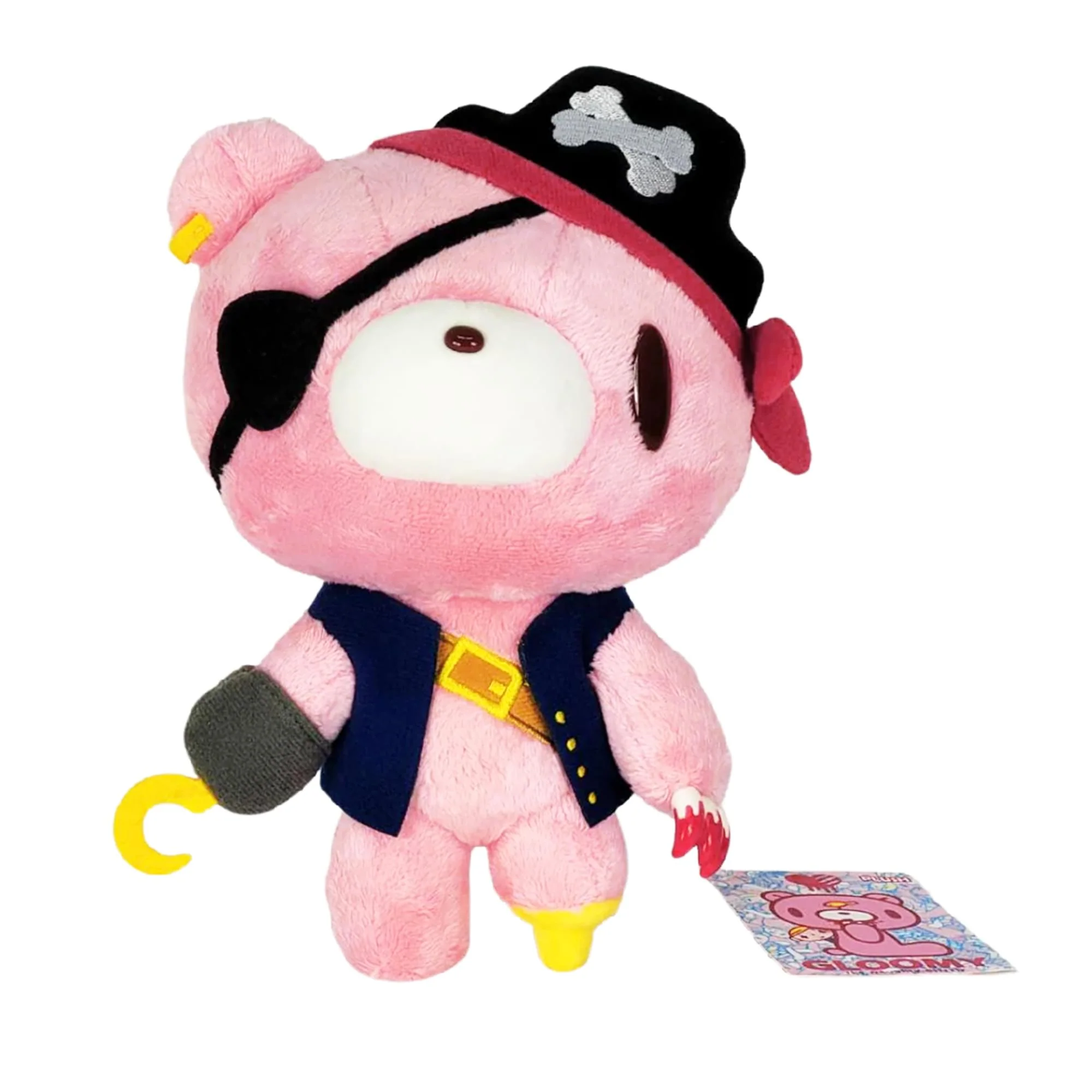 Gloomy Bear Orange Pirate 8 Inch Collector Plush - Image 5