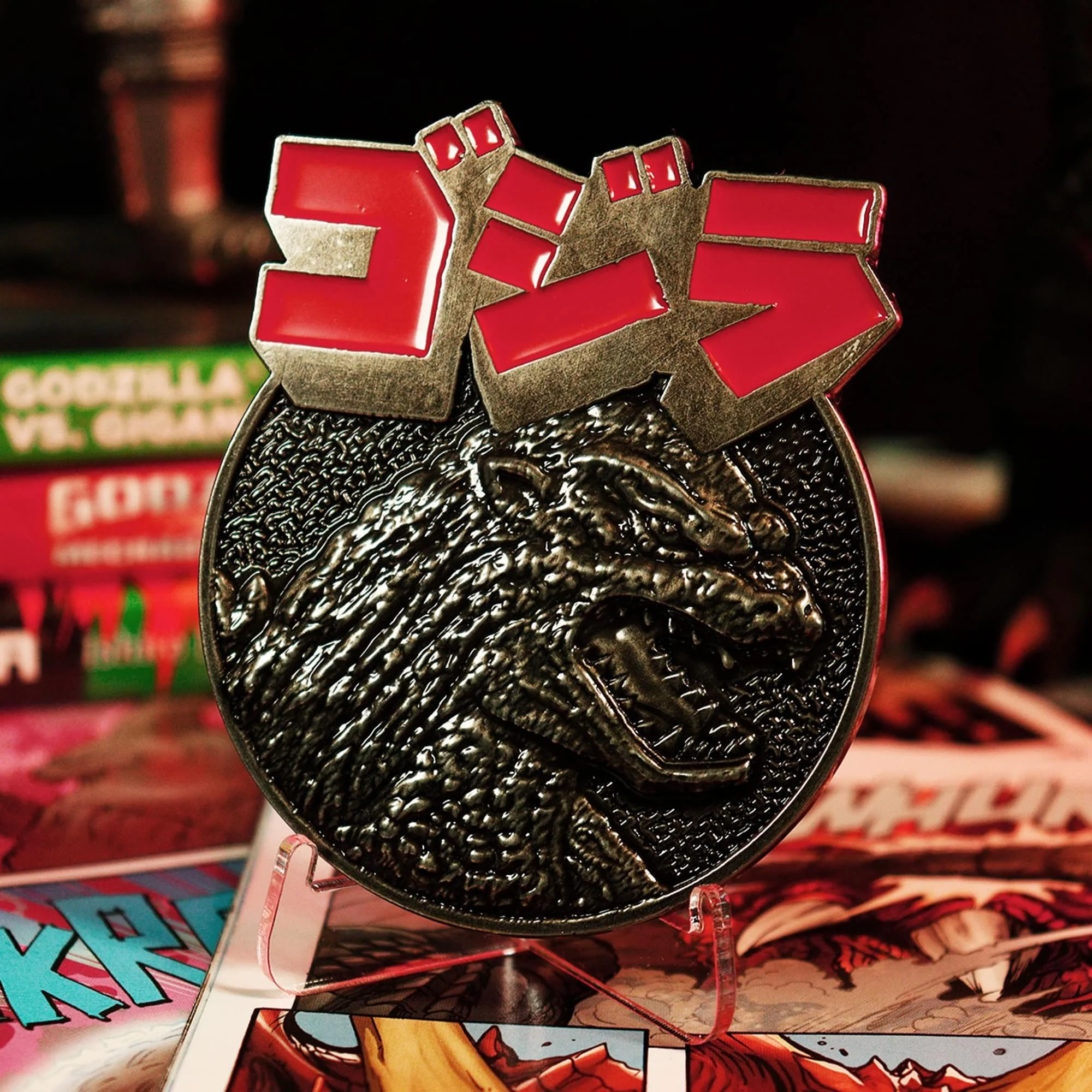 Godzilla 70th Anniversary Limited Edition Medallion - Image 5