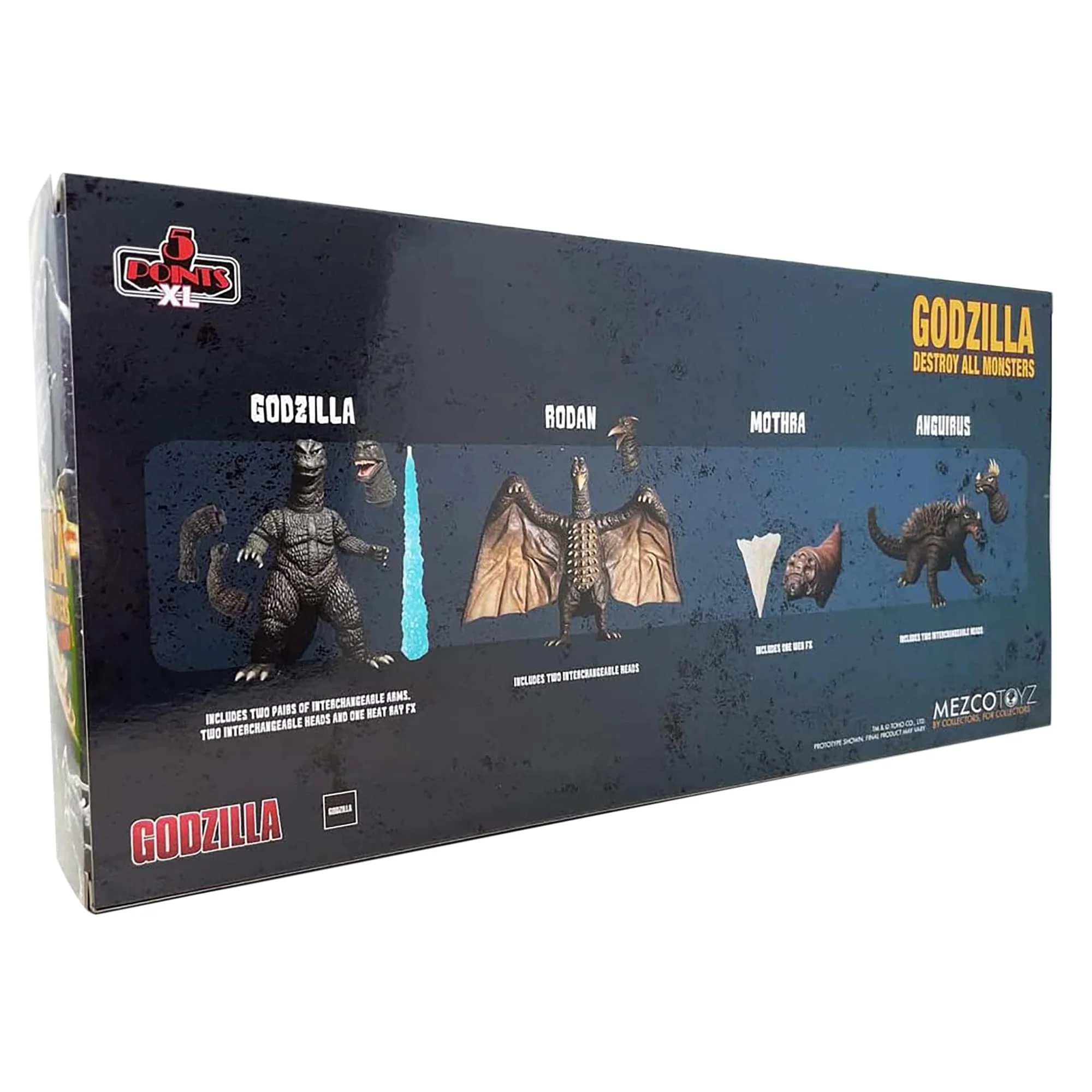 Godzilla Destroy All Monsters (1968) 5 Points XL Round 1 Boxed Set - Image 2
