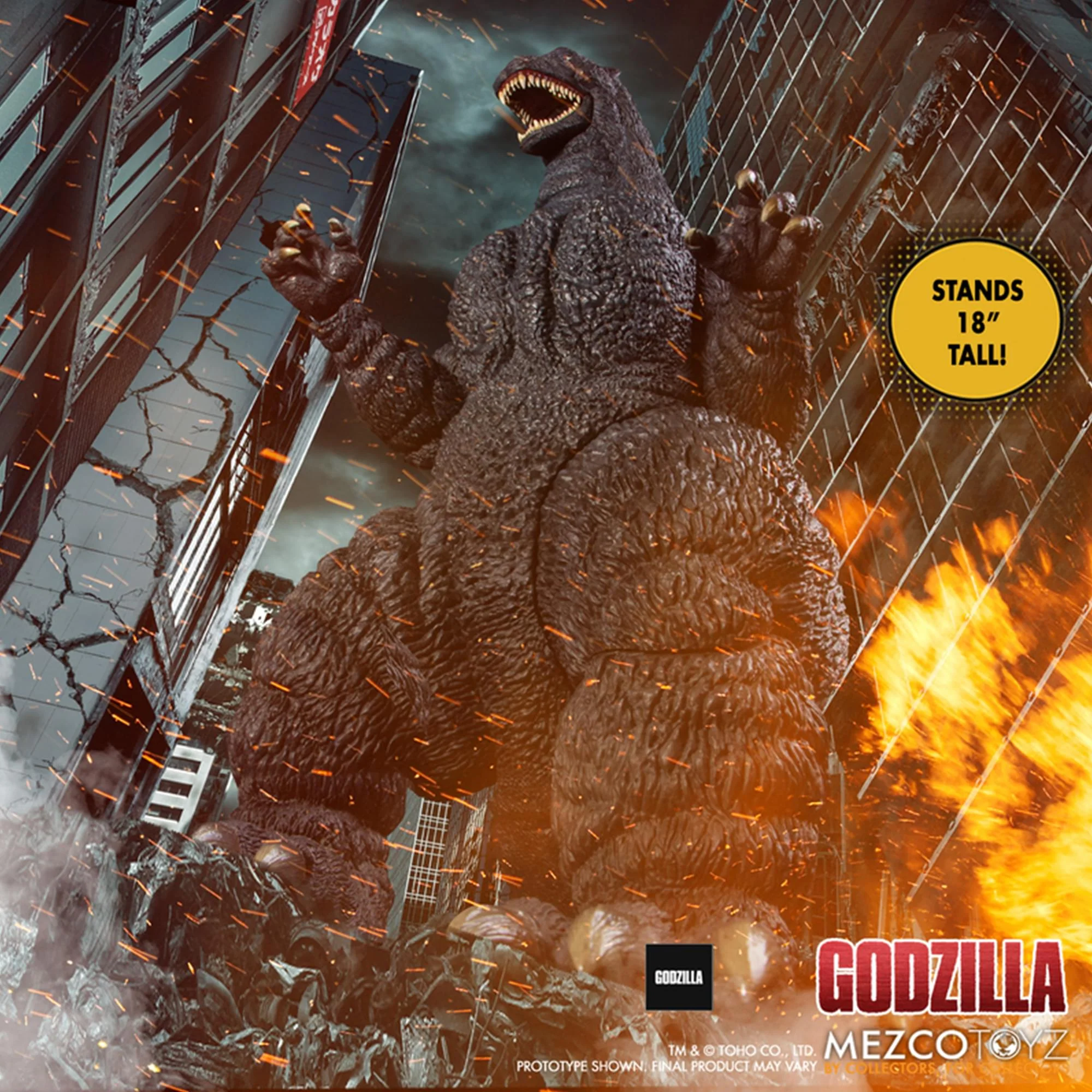 Godzilla Ultimate Light-Up and Sound 18 Inch Mega-Scale Action Figure - Image 6