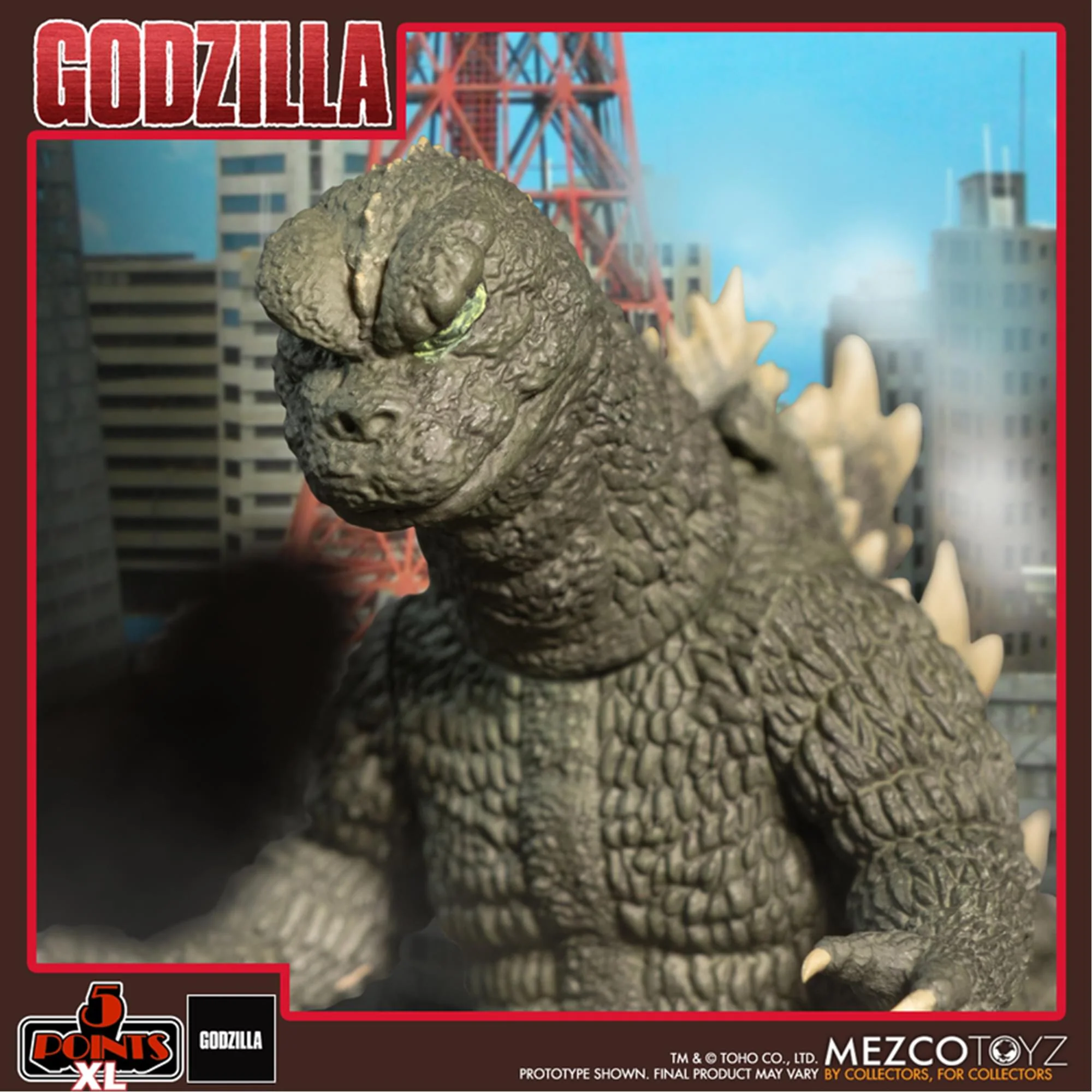 Godzilla vs Hedorah 5 Points XL Figure Box Set - Image 7